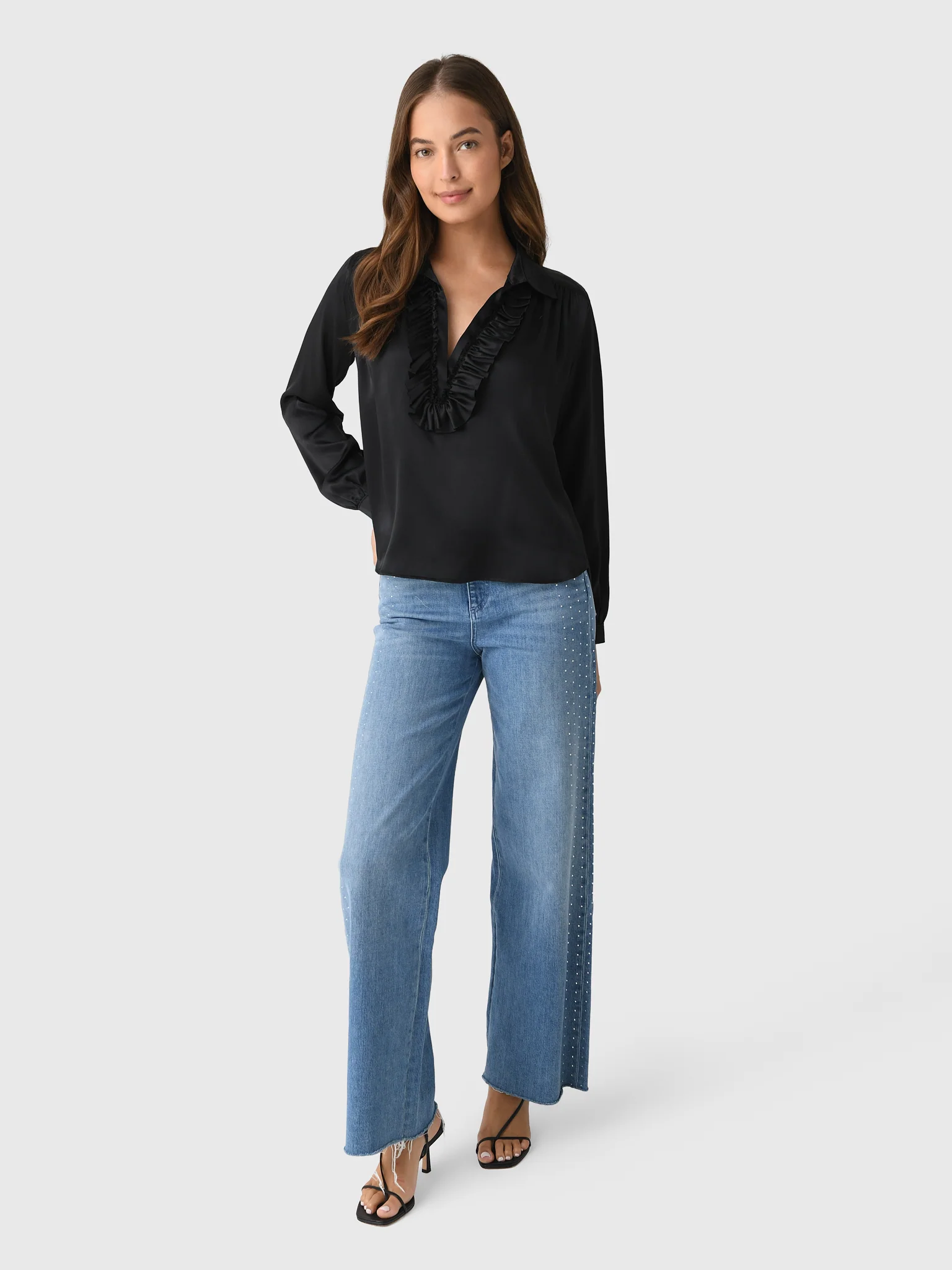 A Shirt Thing Women's Celine Silk Shirt - Image 2
