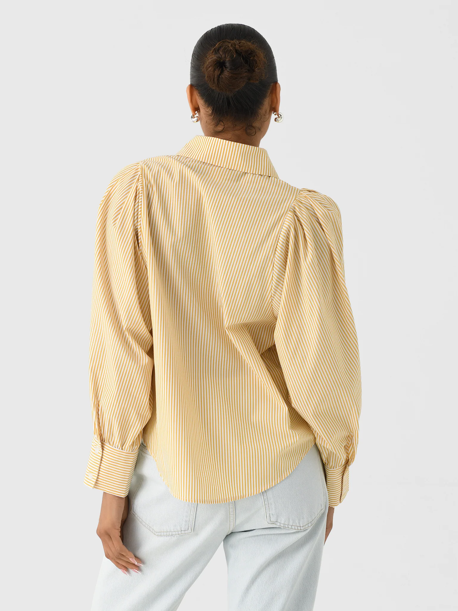 A Shirt Thing Women's Charlotte Candy Stripe Shirt - Image 4