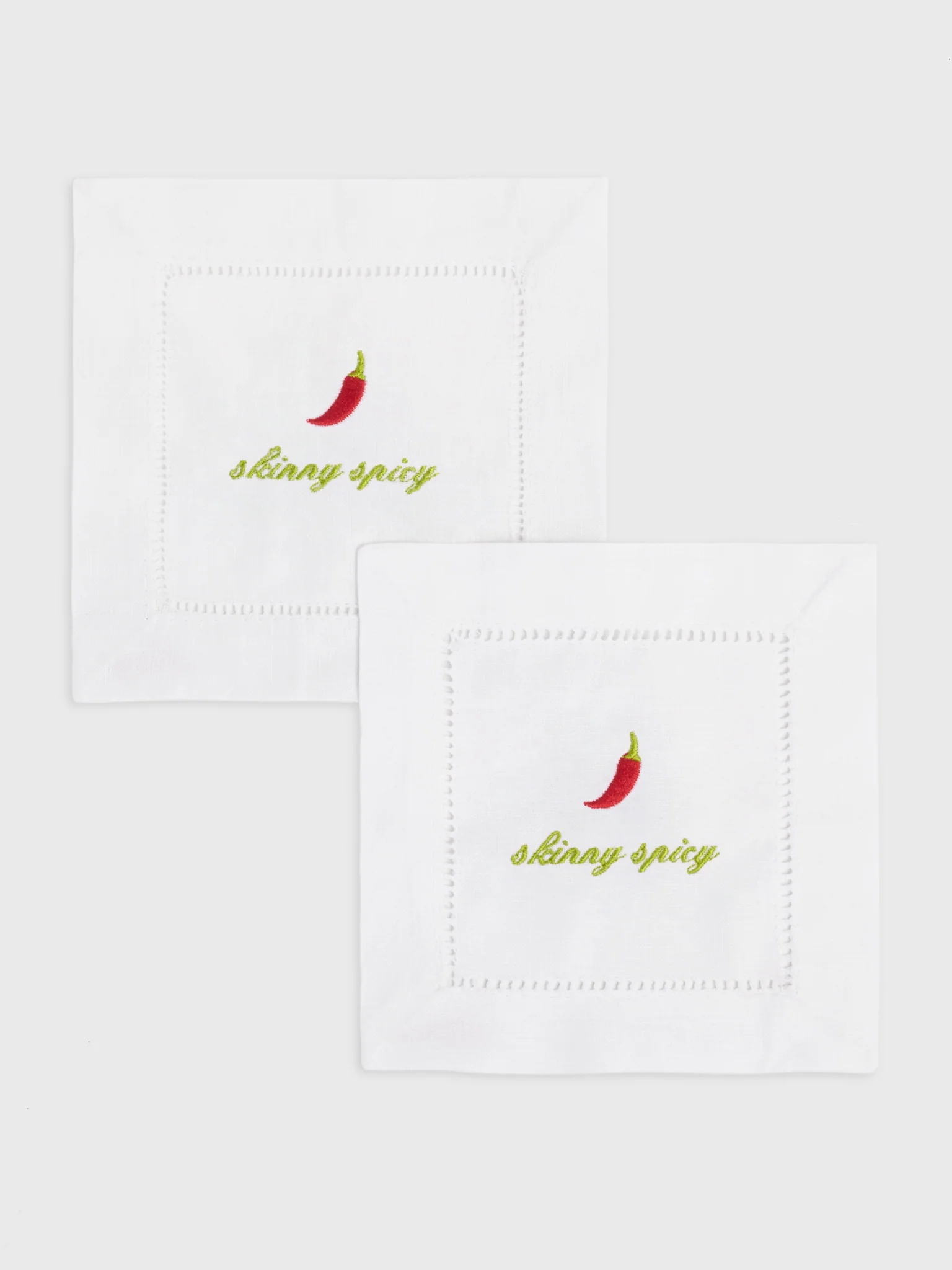 Abbode Skinny Spicy Cocktail Napkin Set