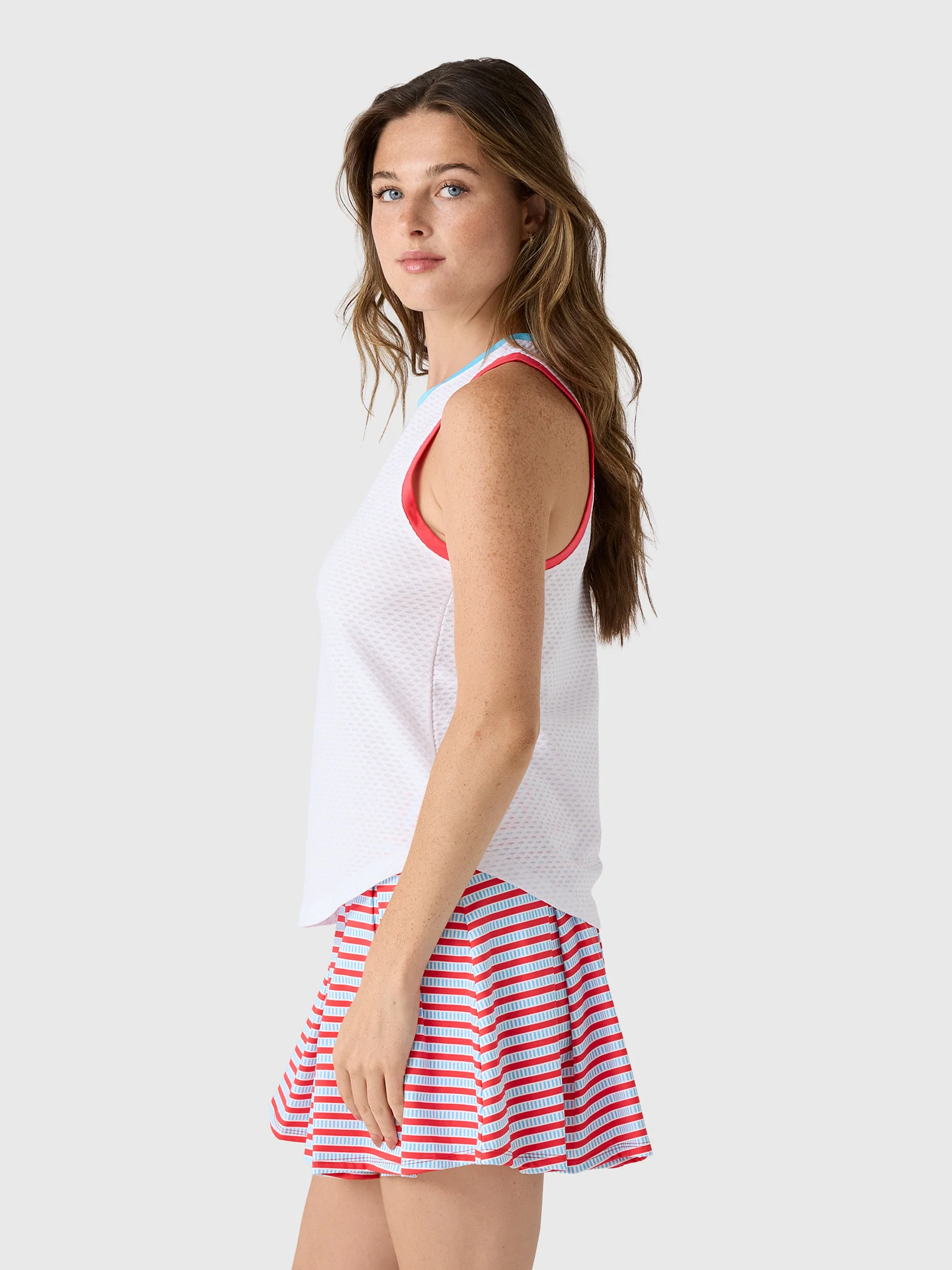 Addison Bay Women's Active Mesh Everyday Tank - Image 3