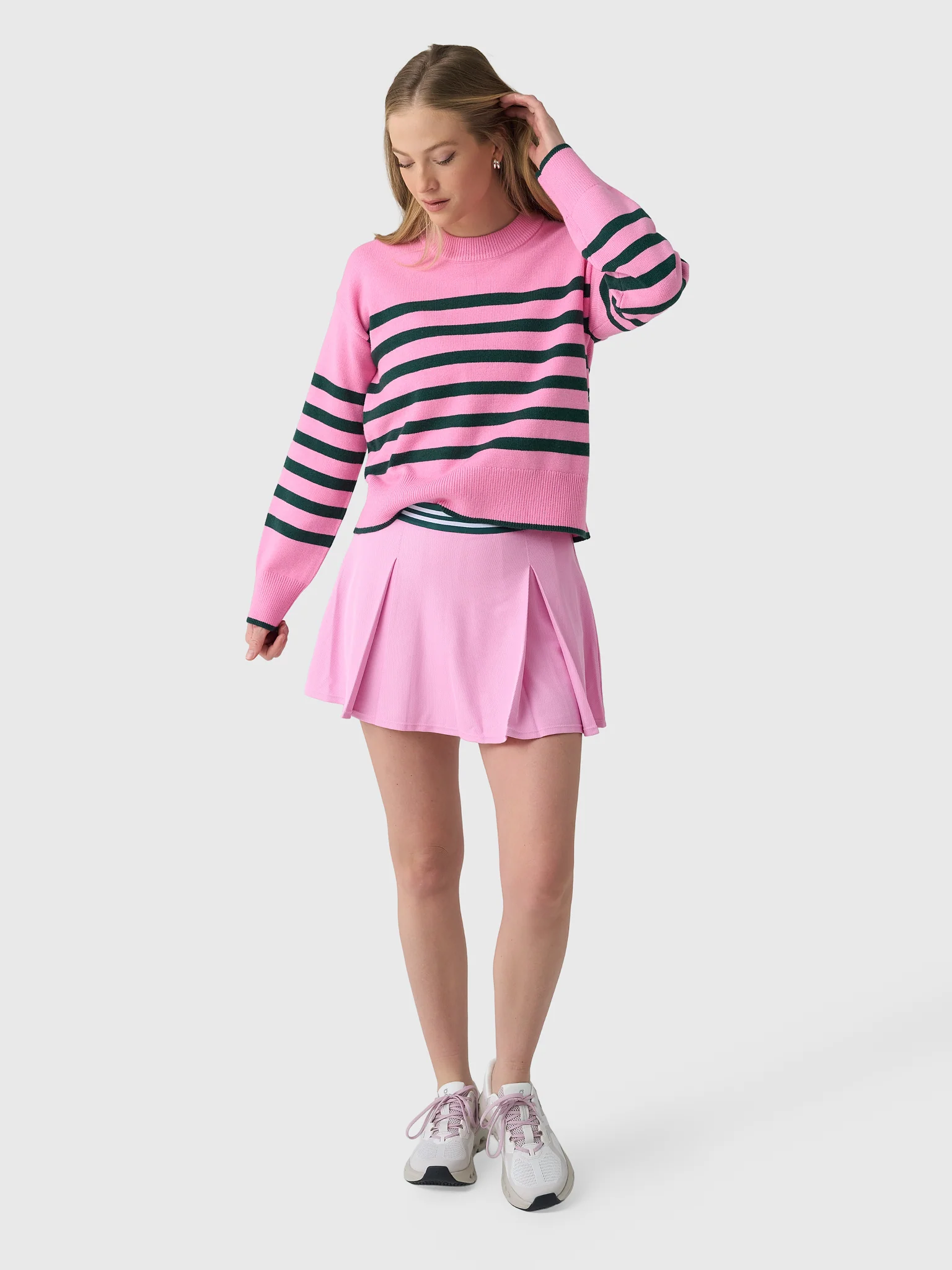 Addison Bay Women's Junior Carlyle Crewneck Sweater - Image 2