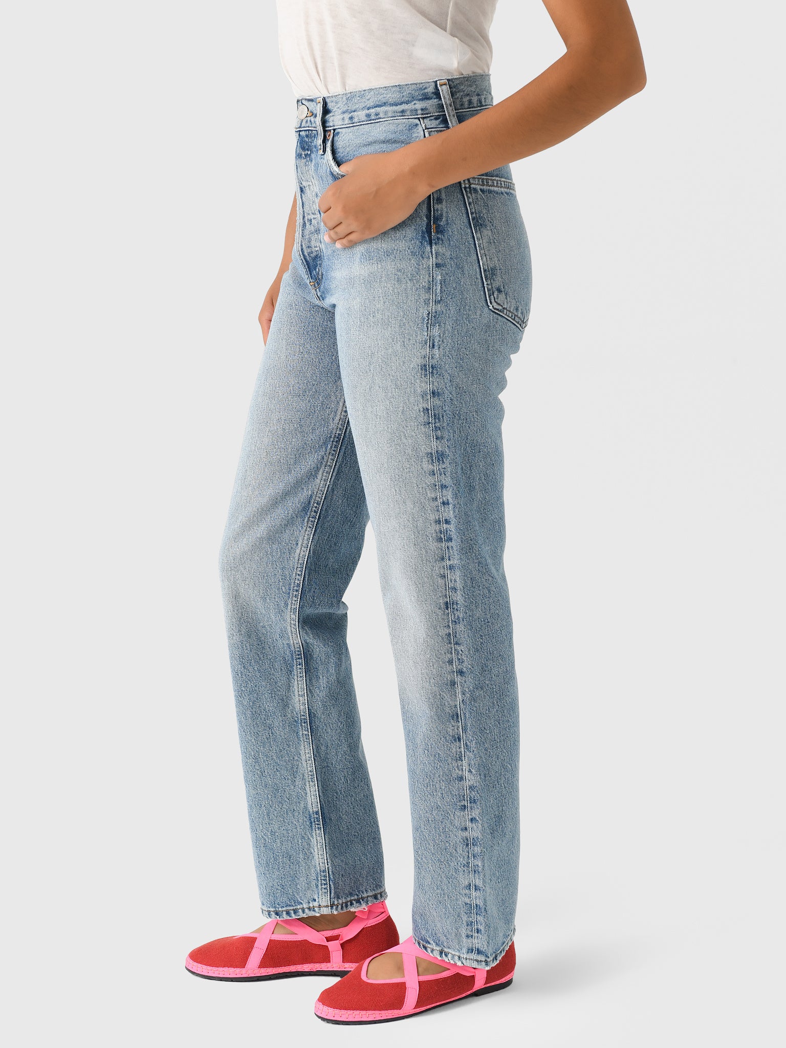 Agolde Women's 90s Pinch Waist Straight Jean - Image 3