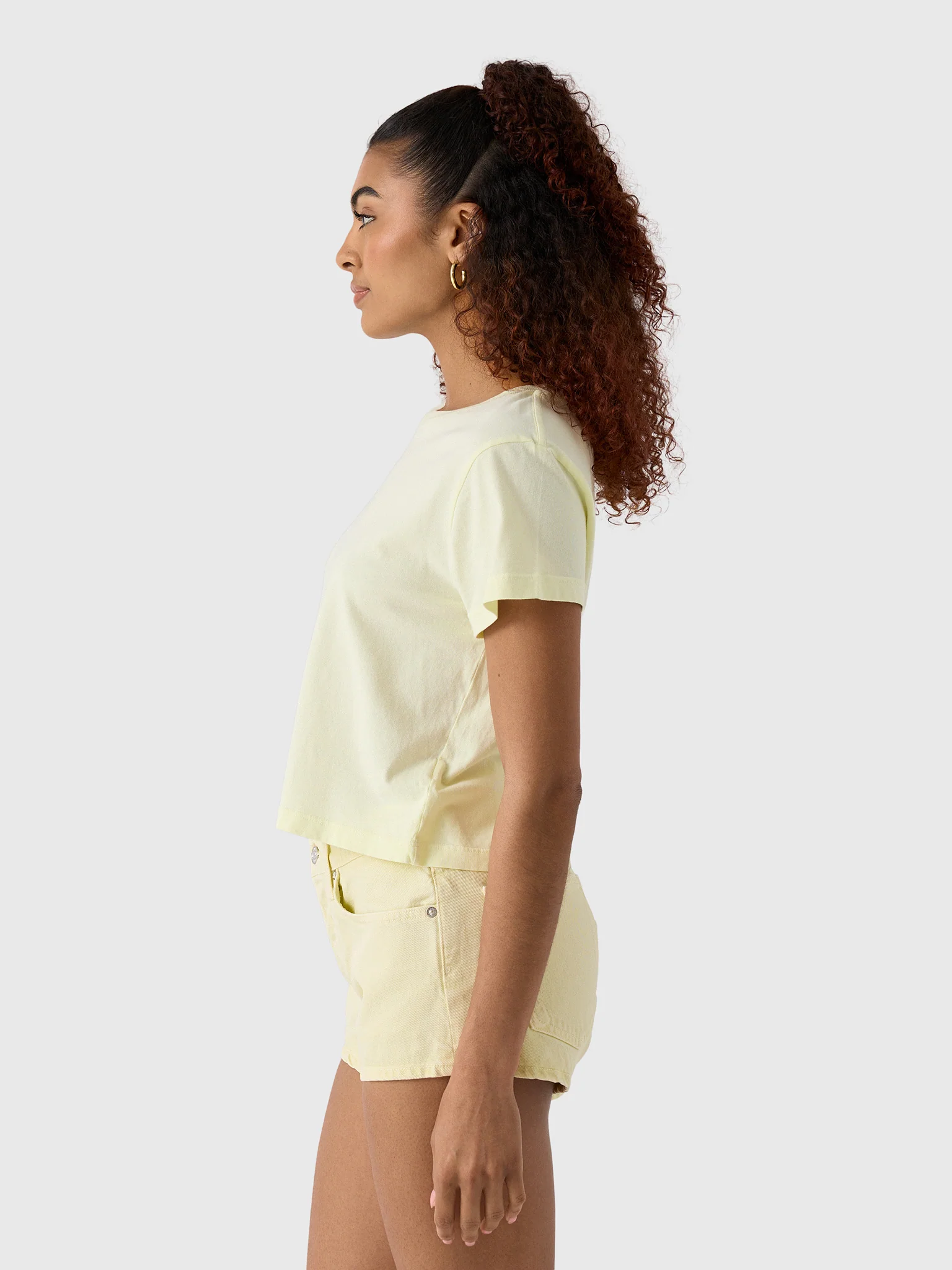 Agolde Women's Adine Shrunken Tee - Image 3