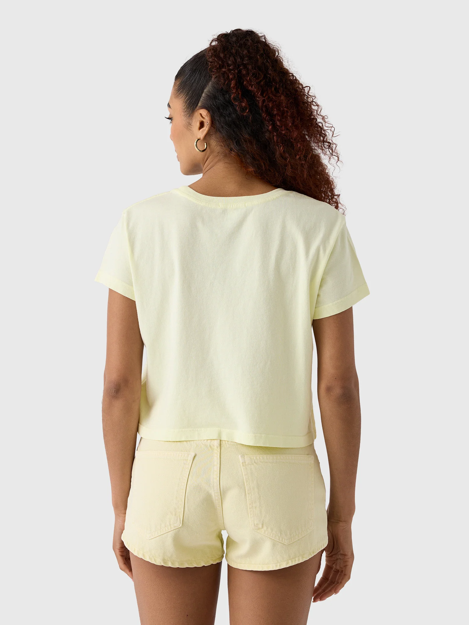 Agolde Women's Adine Shrunken Tee - Image 4