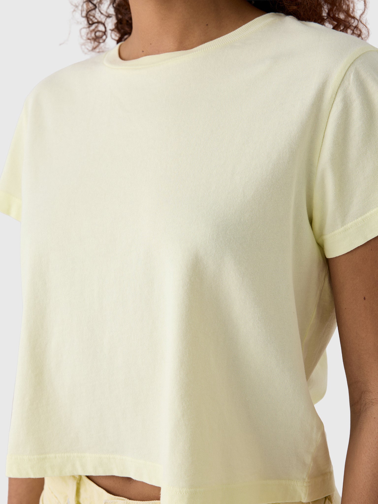 Agolde Women's Adine Shrunken Tee - Image 5