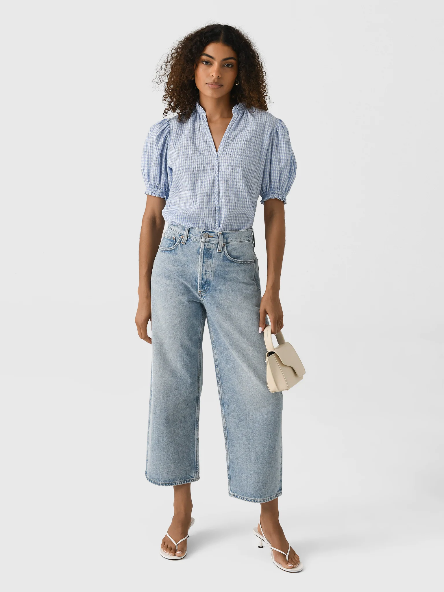 Agolde Women's Arc Wide Leg Jean - Image 2