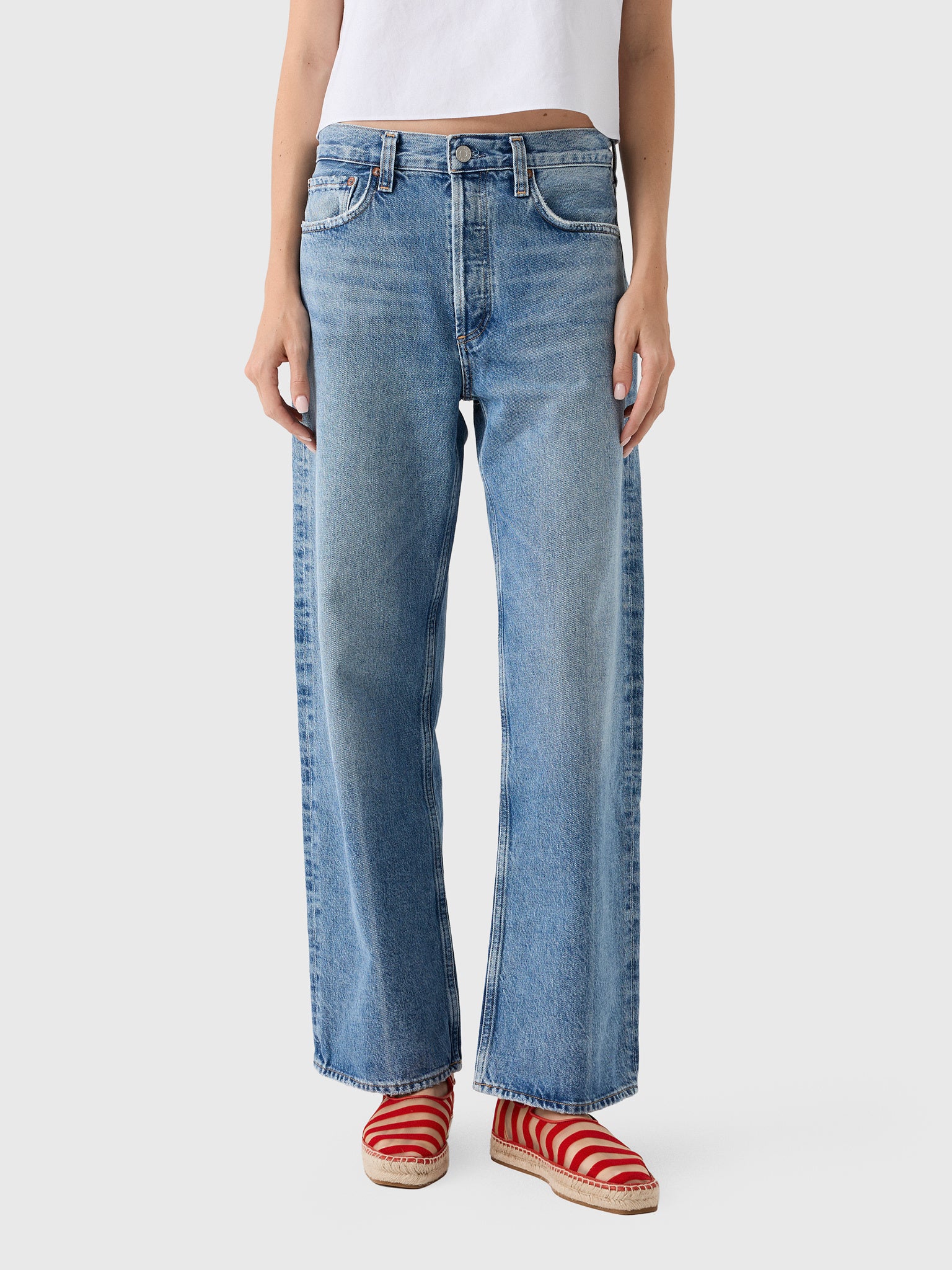 Agolde Women's Arc Wide Leg 29" Jean