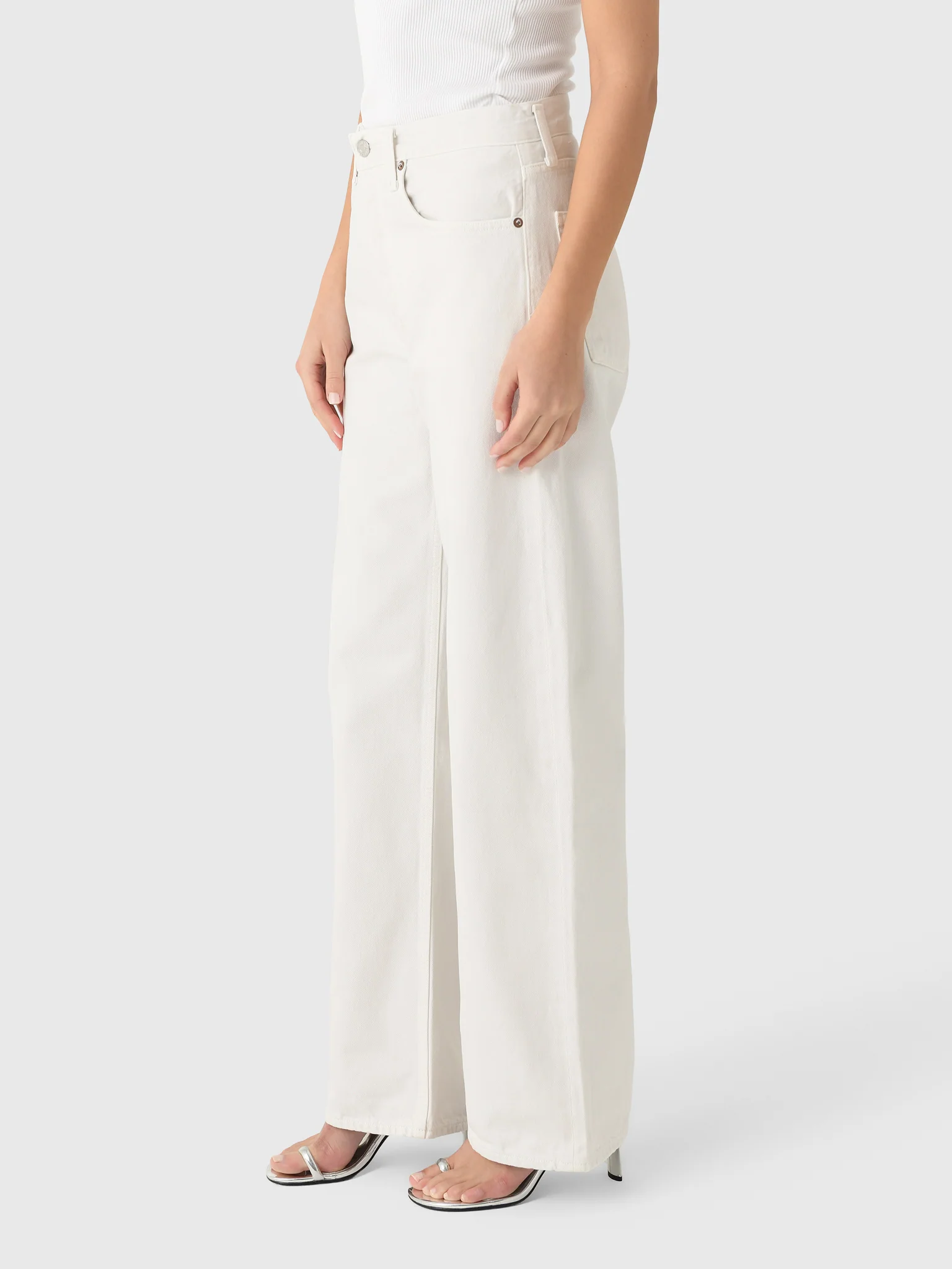 Agolde Women's Arc Wide Leg Jean - Image 3