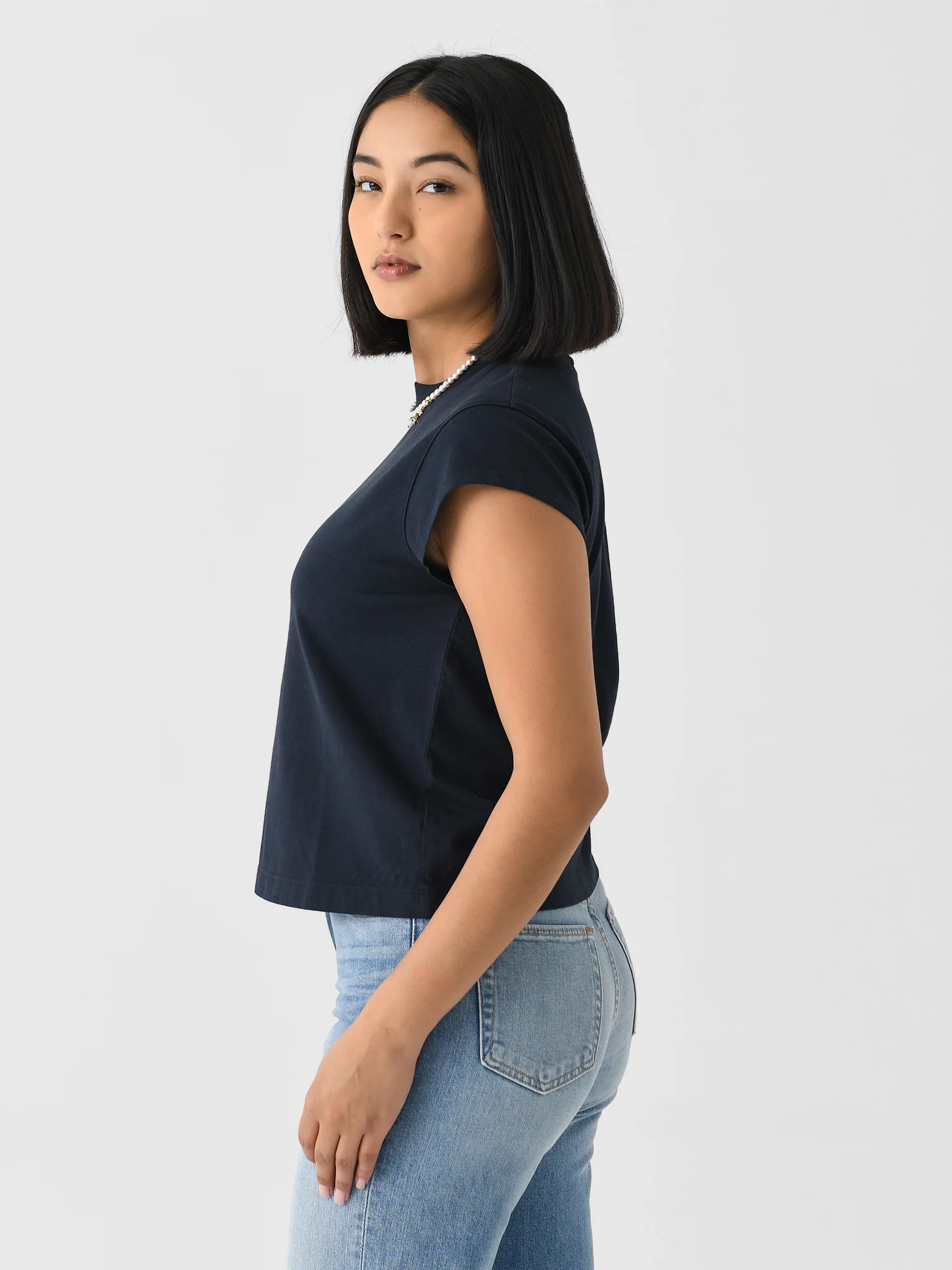 Agolde Women's Bryce Cap Sleeve Tee - Image 16