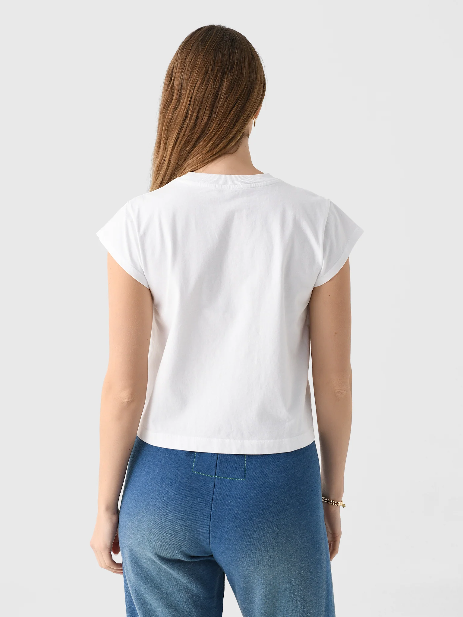 Agolde Women's Bryce Cap Sleeve Tee - Image 21