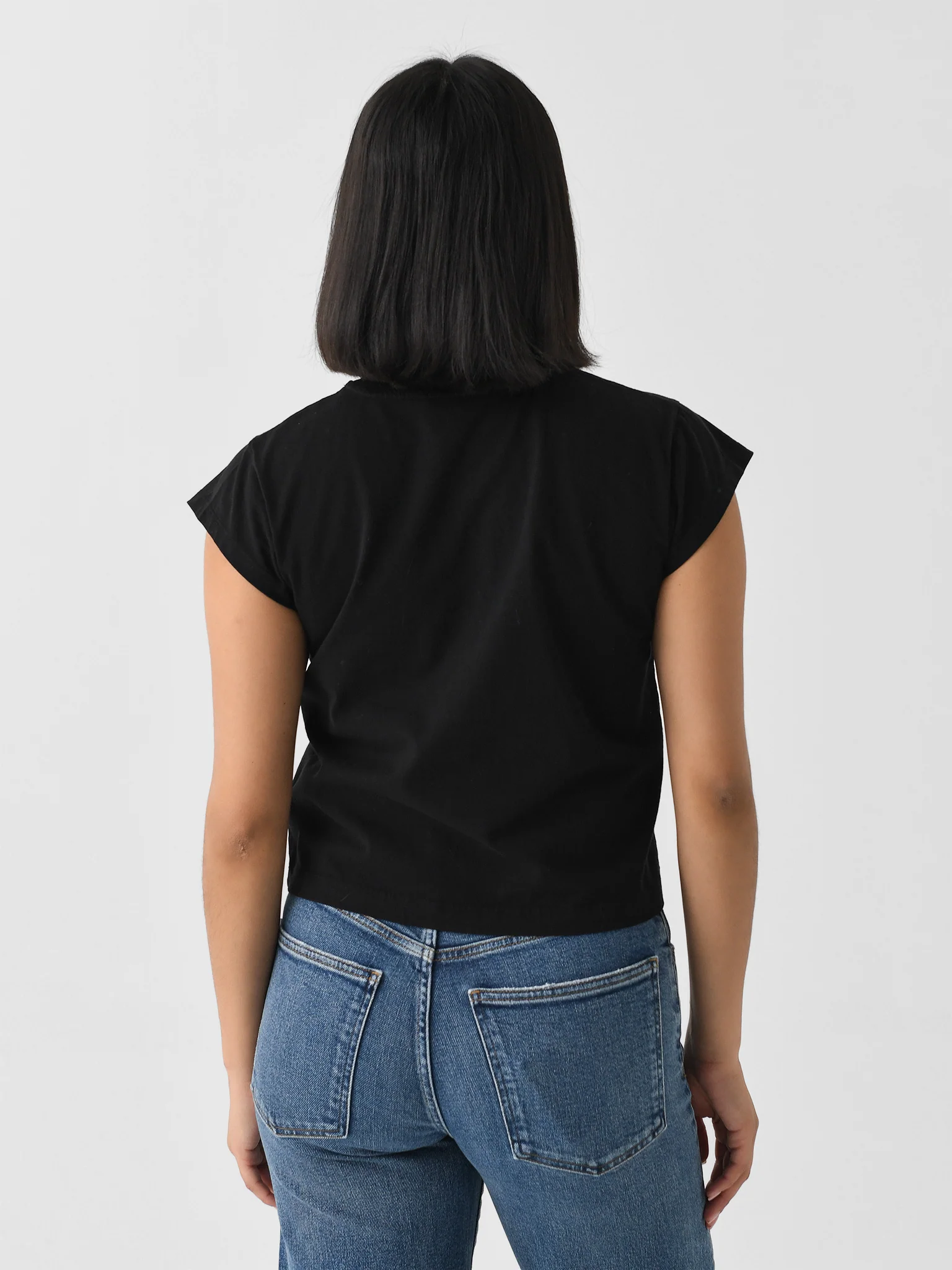 Agolde Women's Bryce Cap Sleeve Tee - Image 8