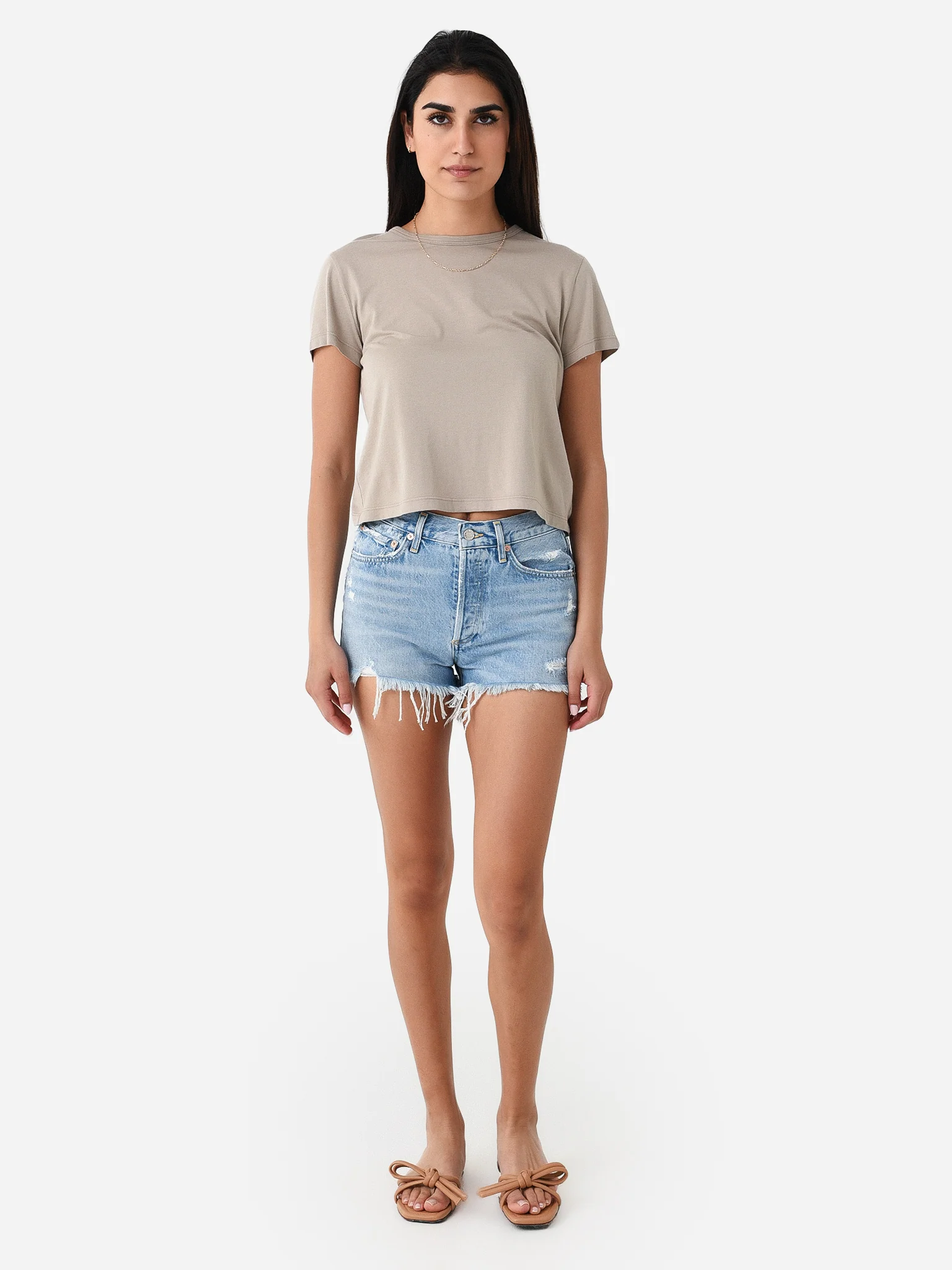 Agolde Women's Drew Tee - Image 2
