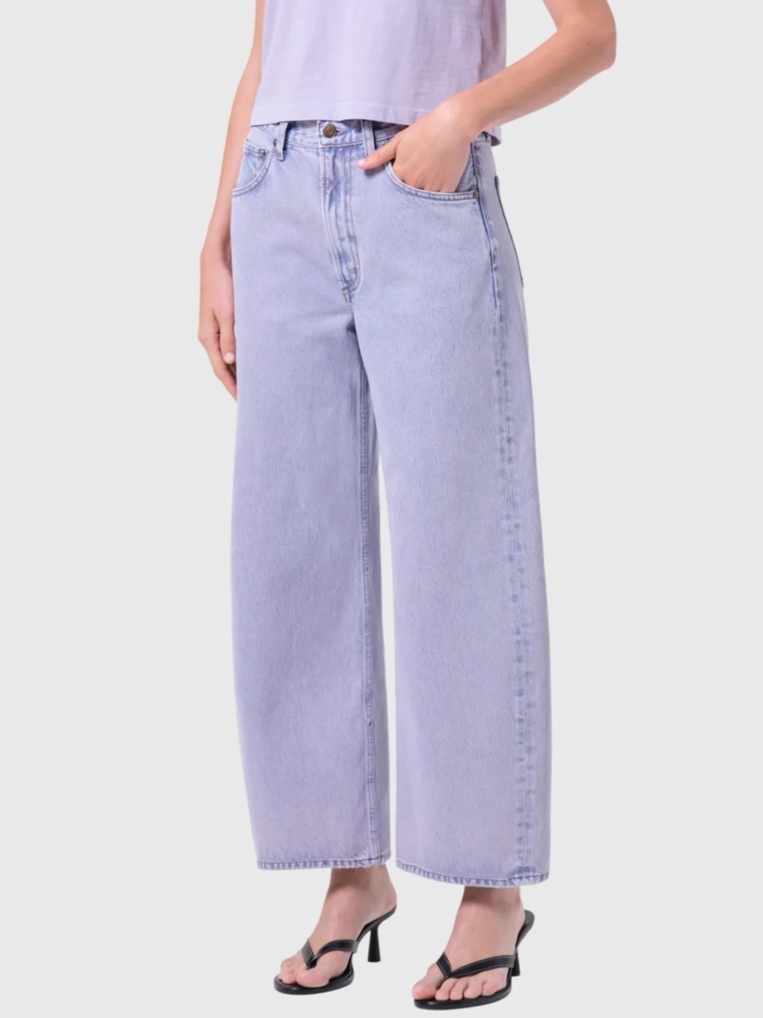 Agolde Women's Low Curve Crop Jean - Image 6