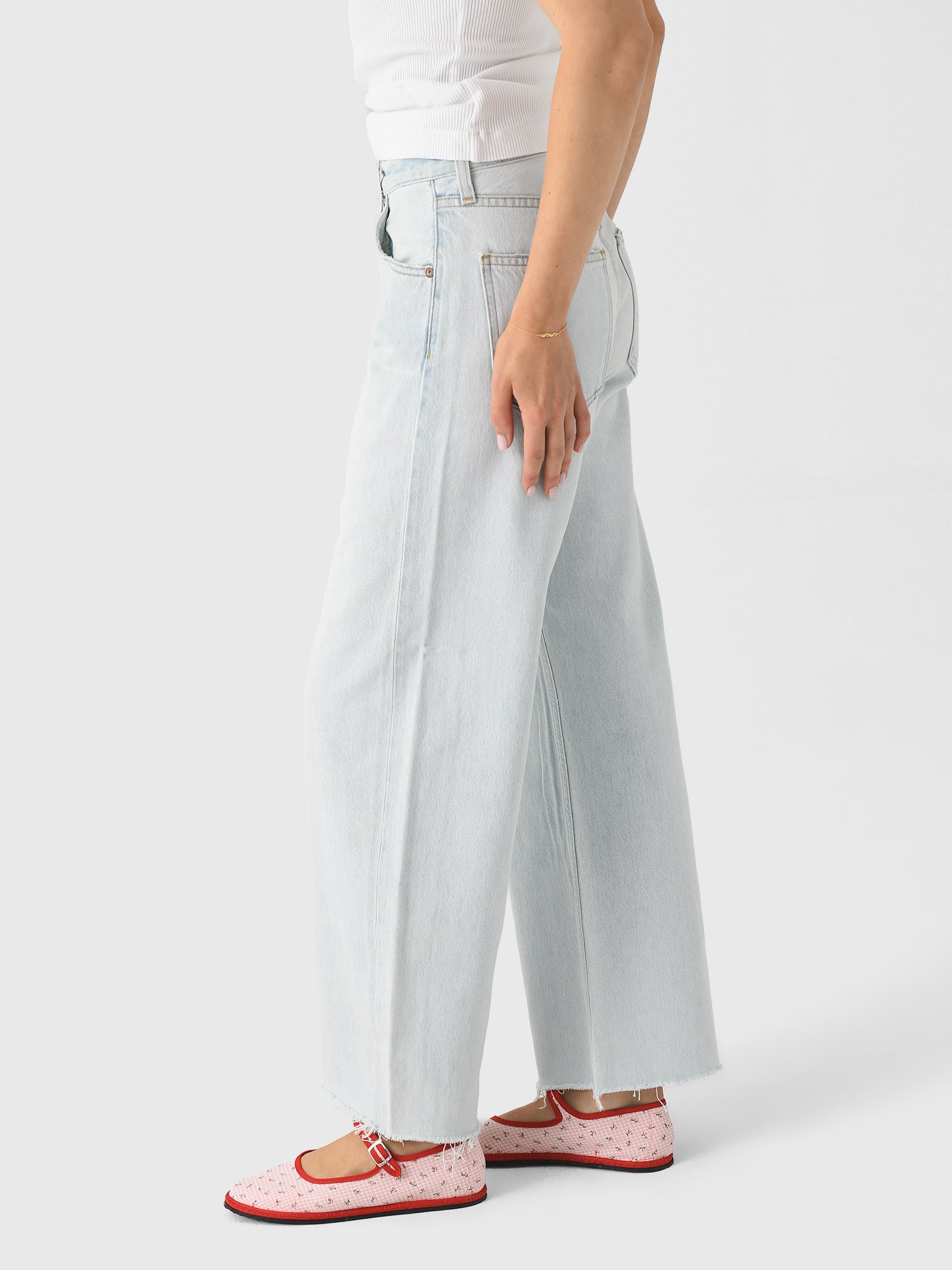 Agolde Women's Low Curve Fray Jean - Image 3