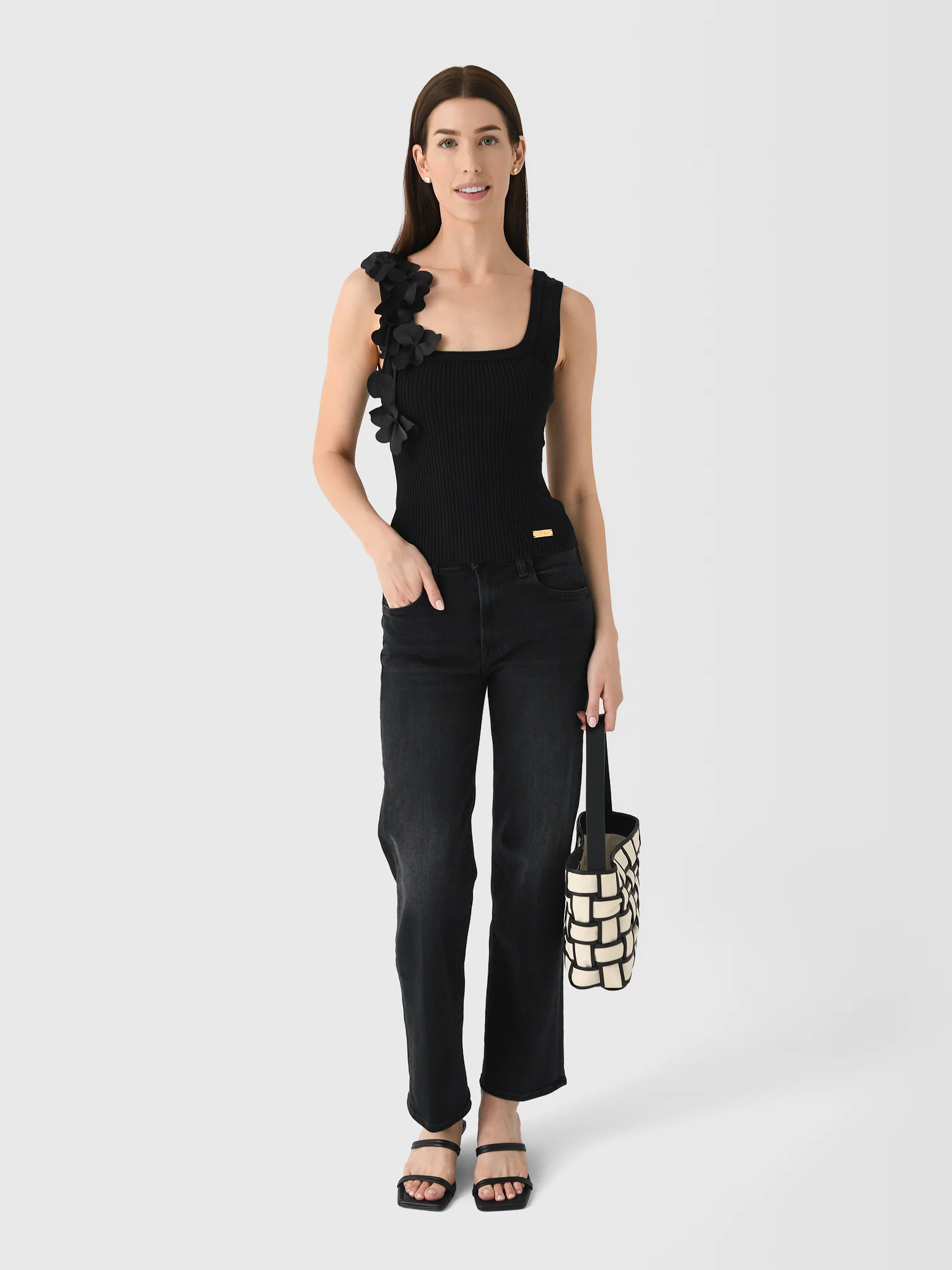 AJE Women's Camille Flower Tank - Image 2