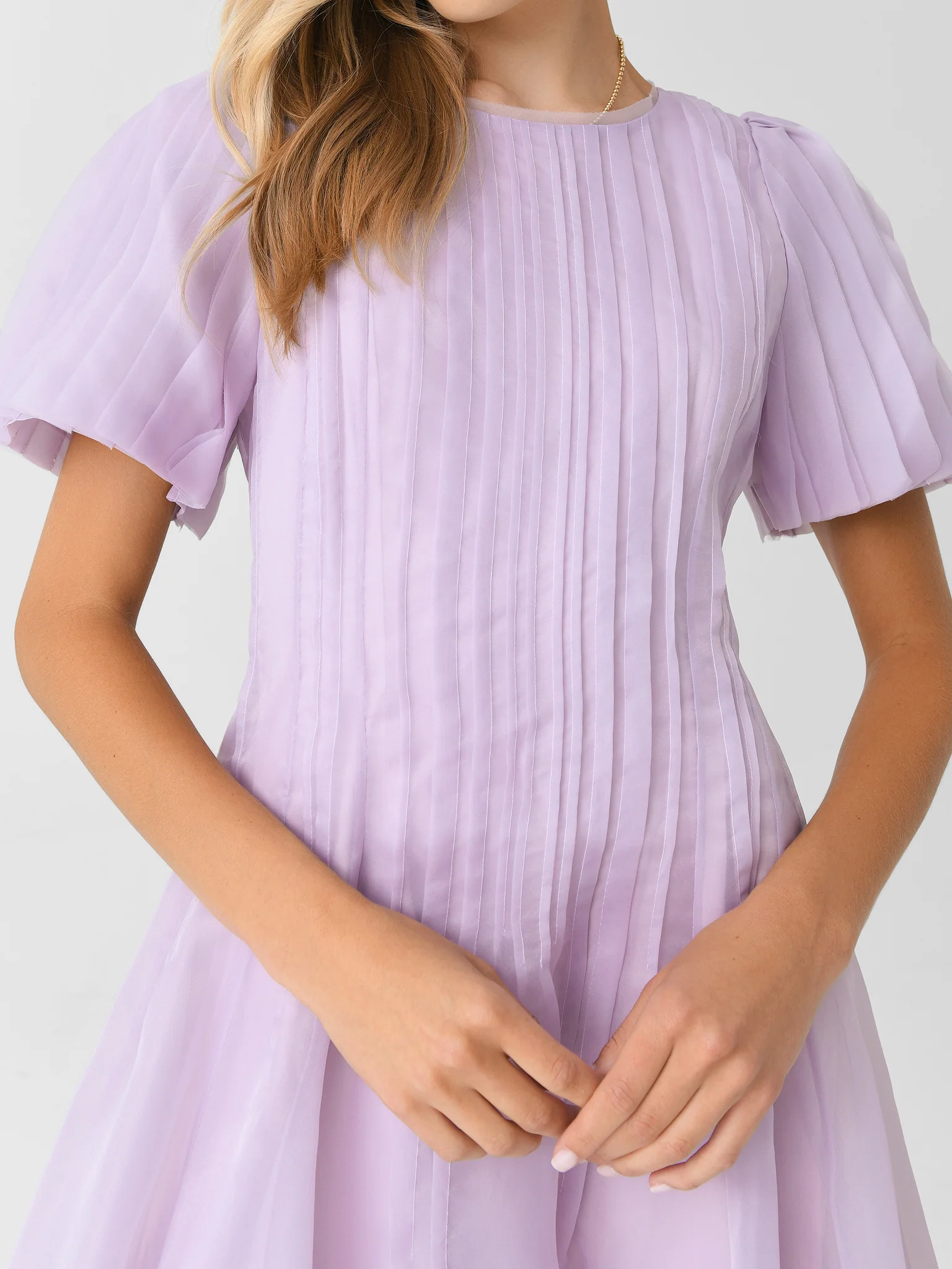 AJE Women's Nova Pleated Midi Dress - Image 4