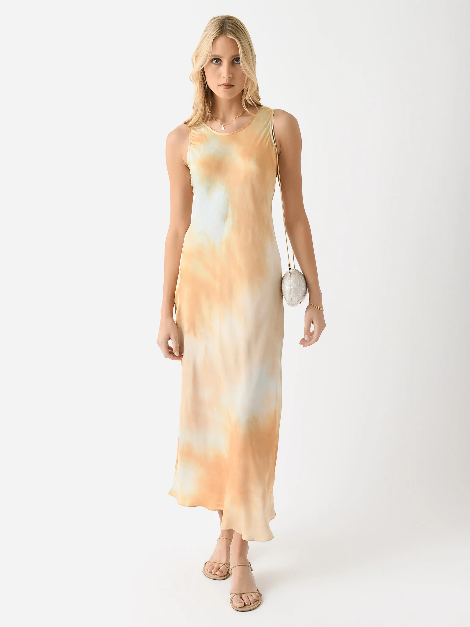 ALC Women's Amana Satin Maxi Dress - Image 7