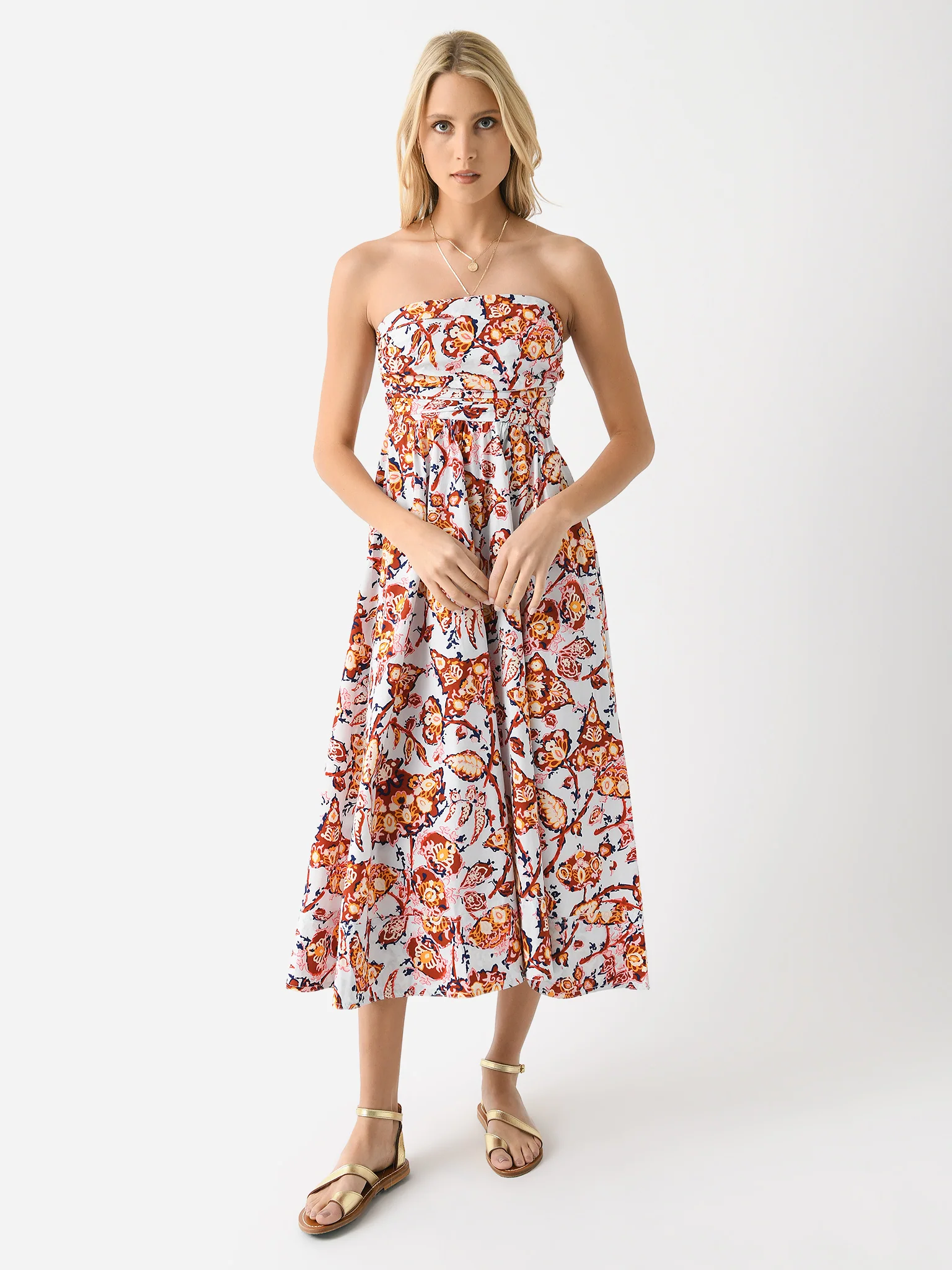 ALC Women's Tate Strapless Midi Dress