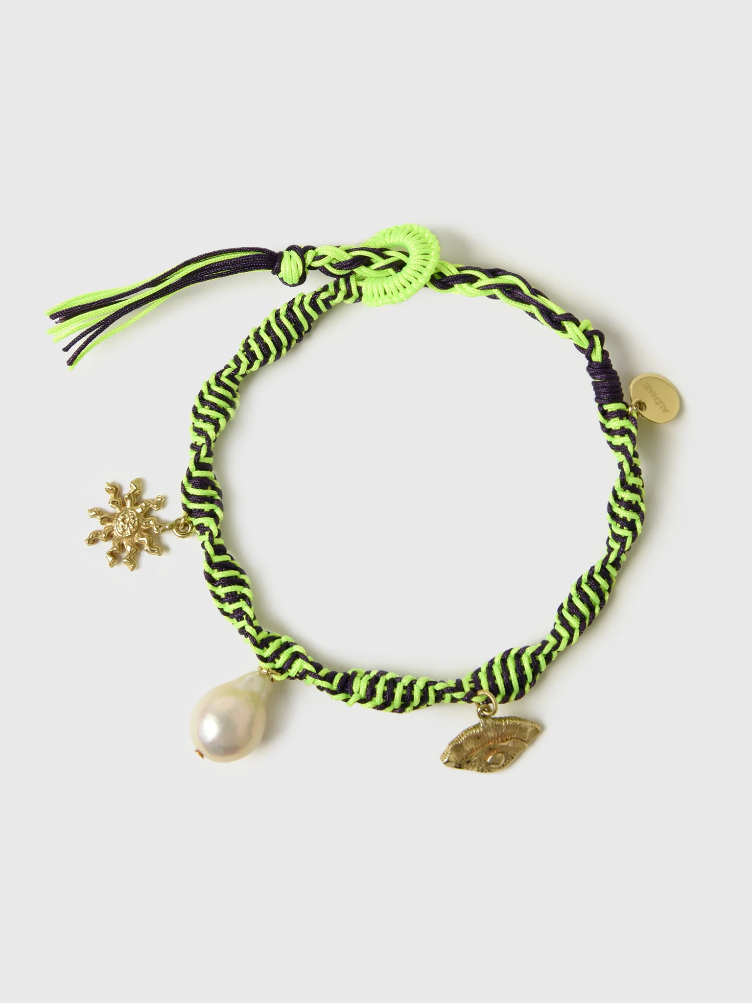 Alemais Encanto Green Charm Bracelet