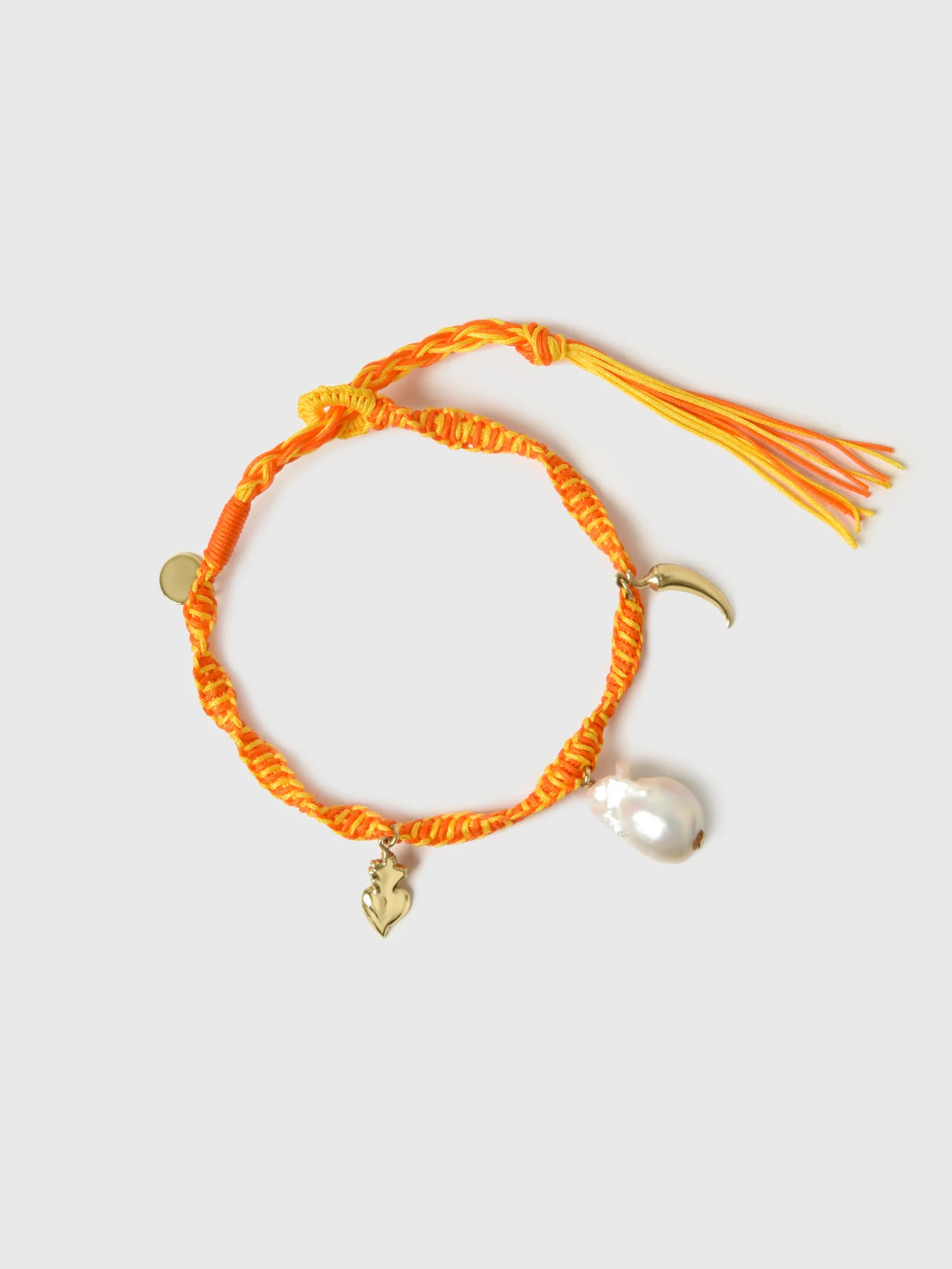 Alemais Encanto Orange Charm Bracelet