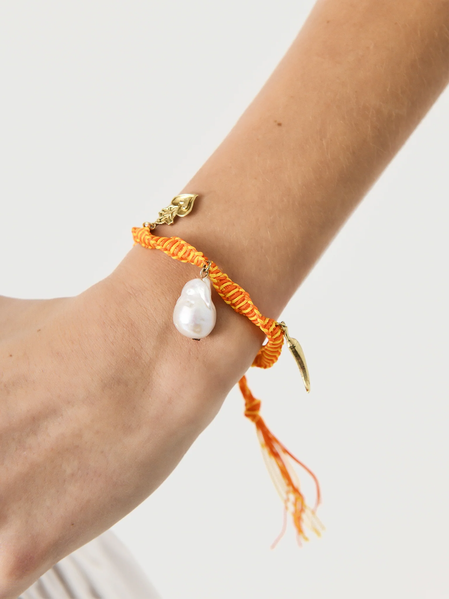 Alemais Encanto Orange Charm Bracelet - Image 2