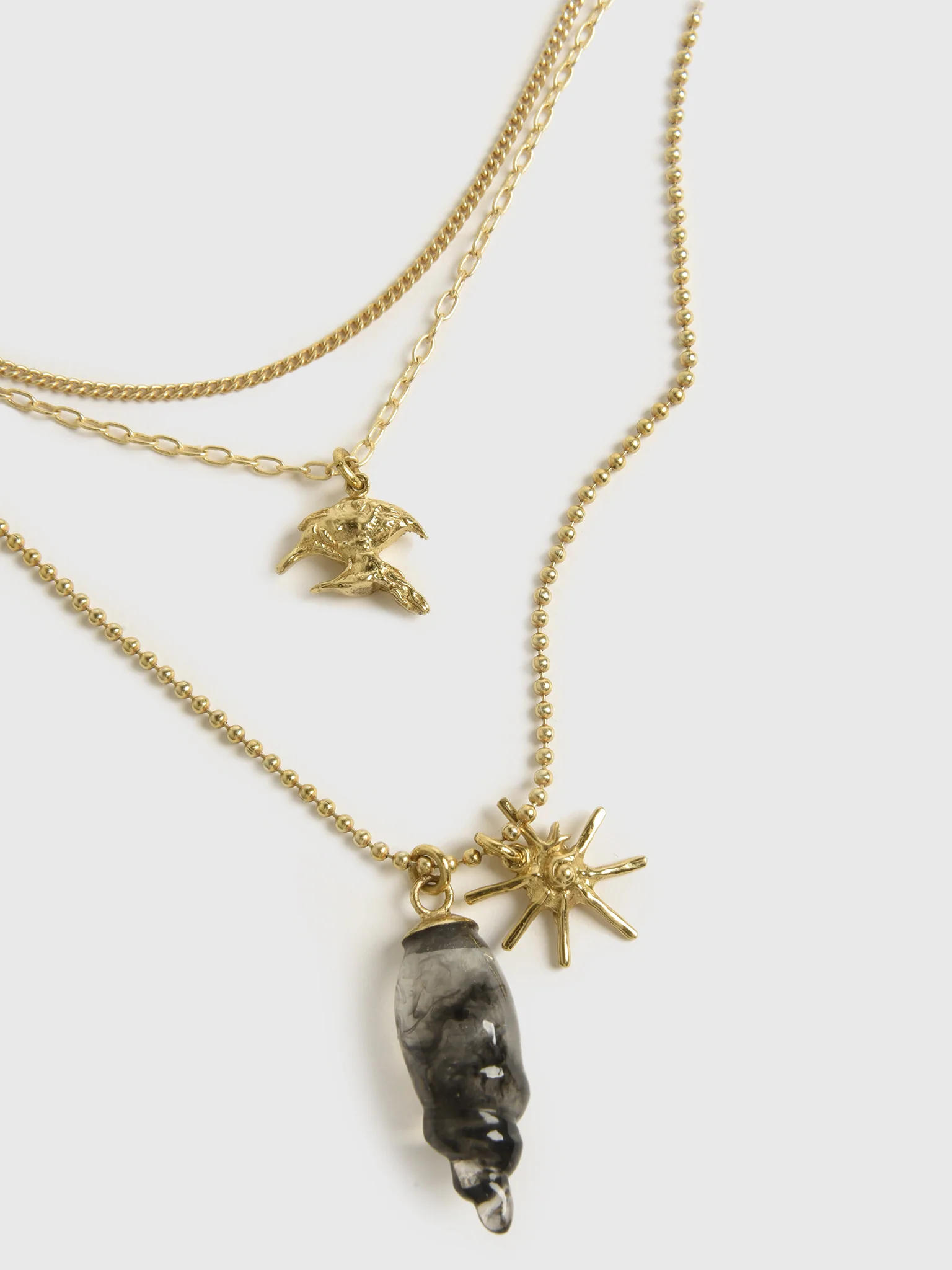 Alemais Reverie Chain Charm Necklace