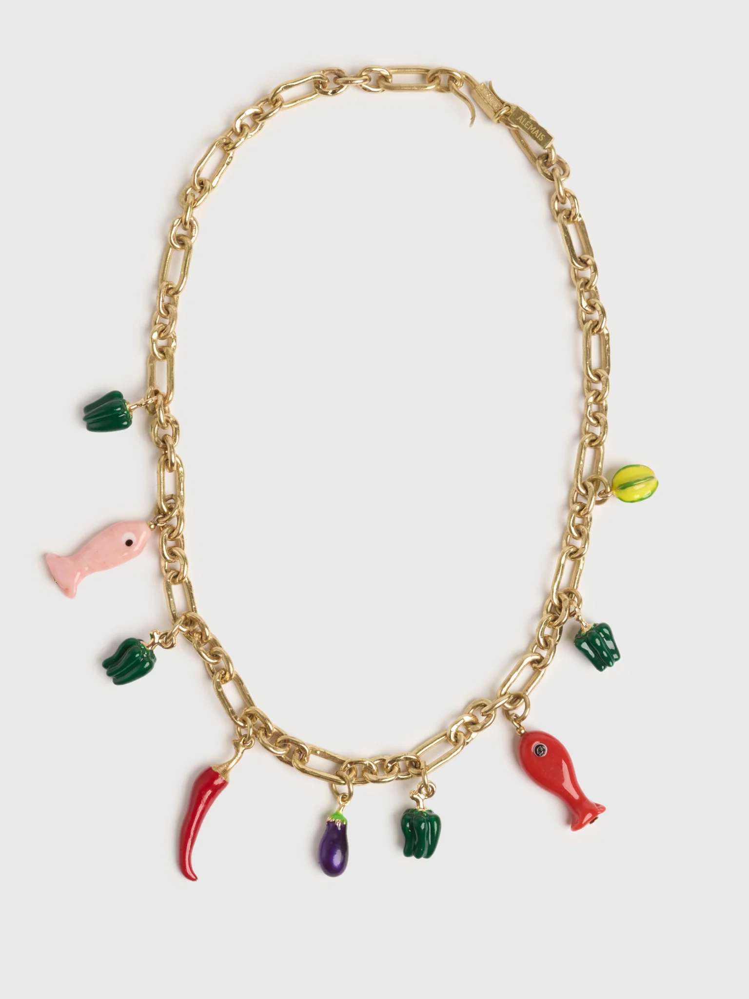 Alemais Tesori Fish Bead Necklace