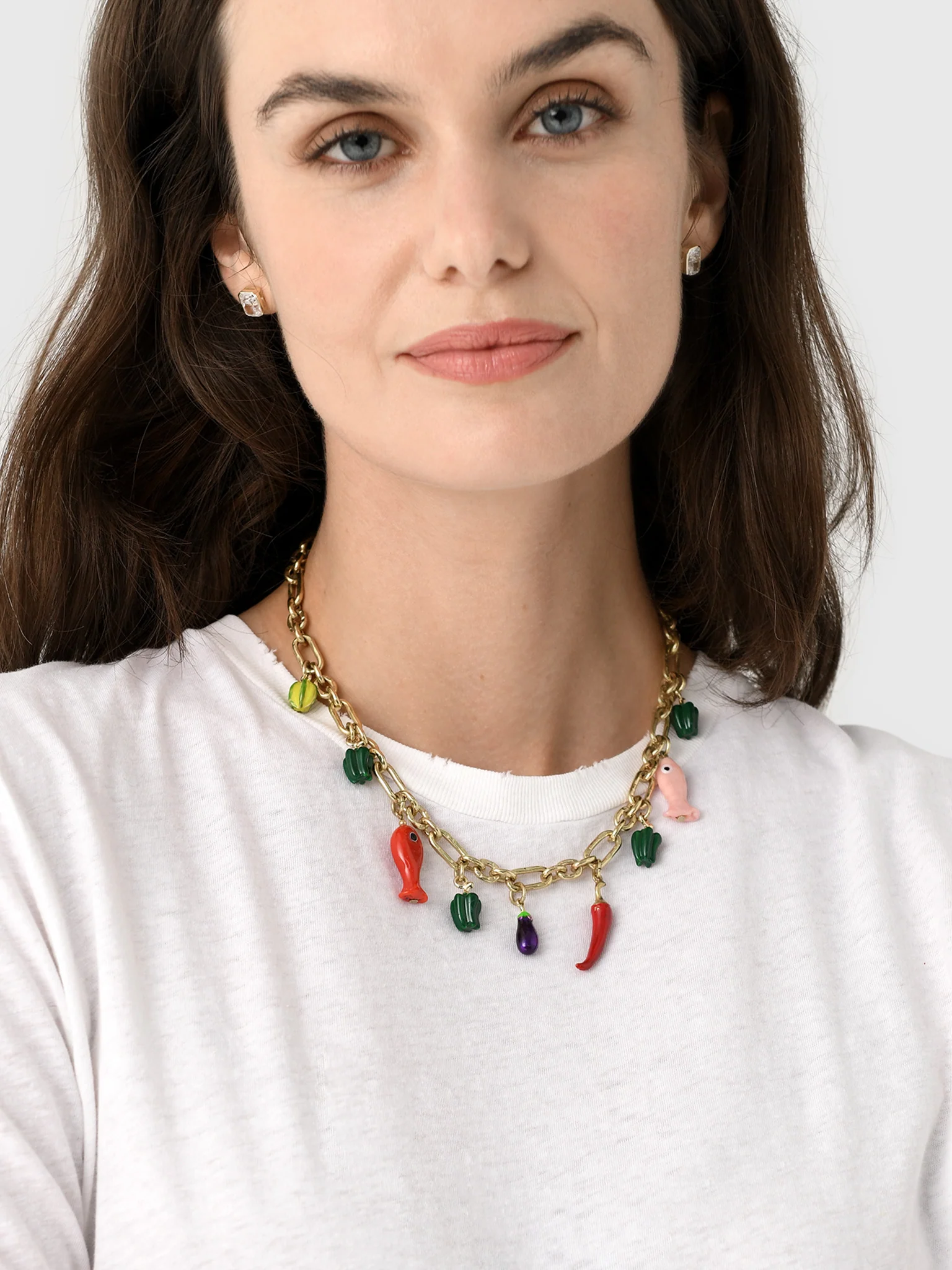 Alemais Tesori Fish Bead Necklace - Image 2