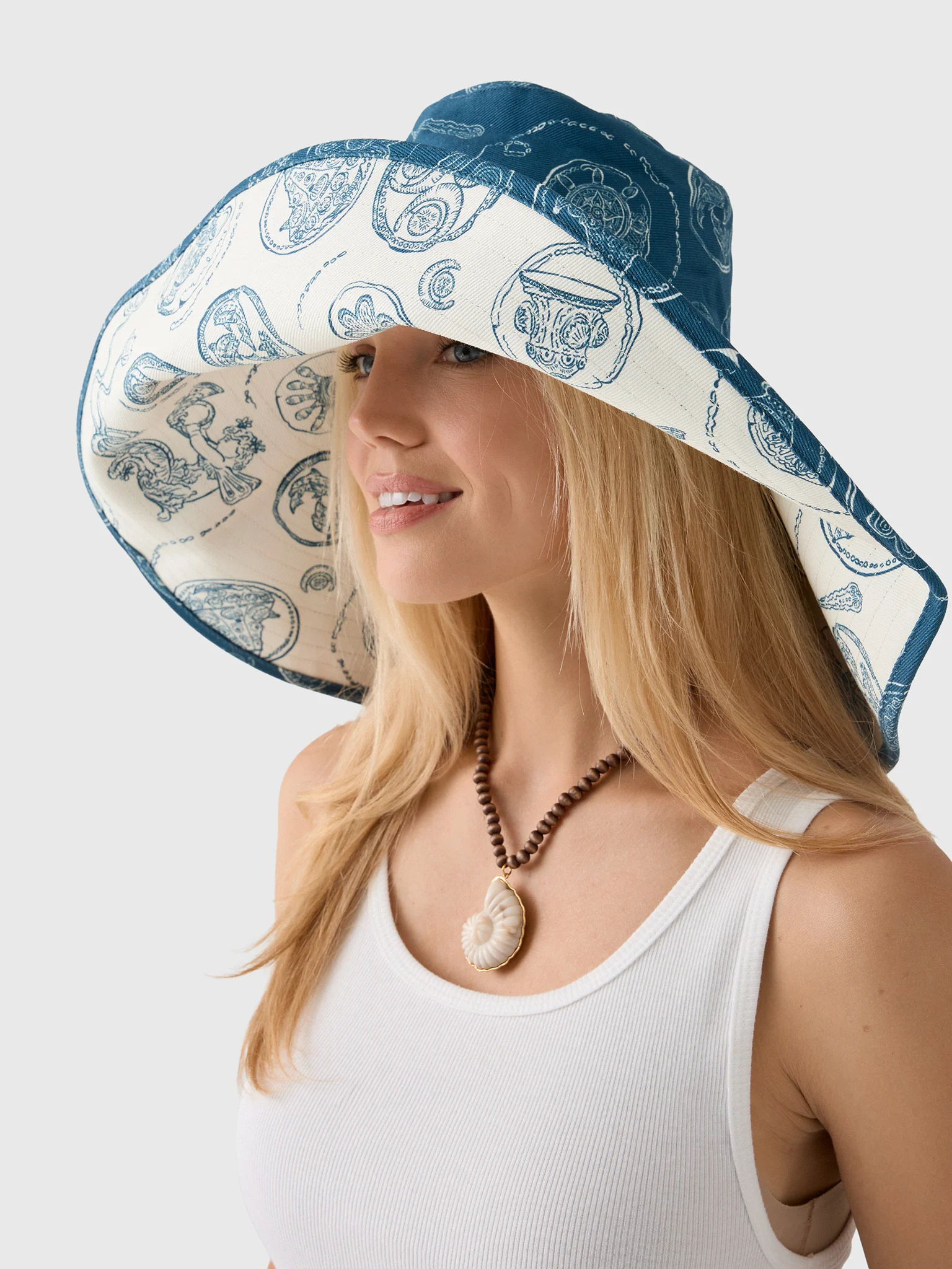 Alemais Women's Lucky Wide Brim Sunhat - Image 2