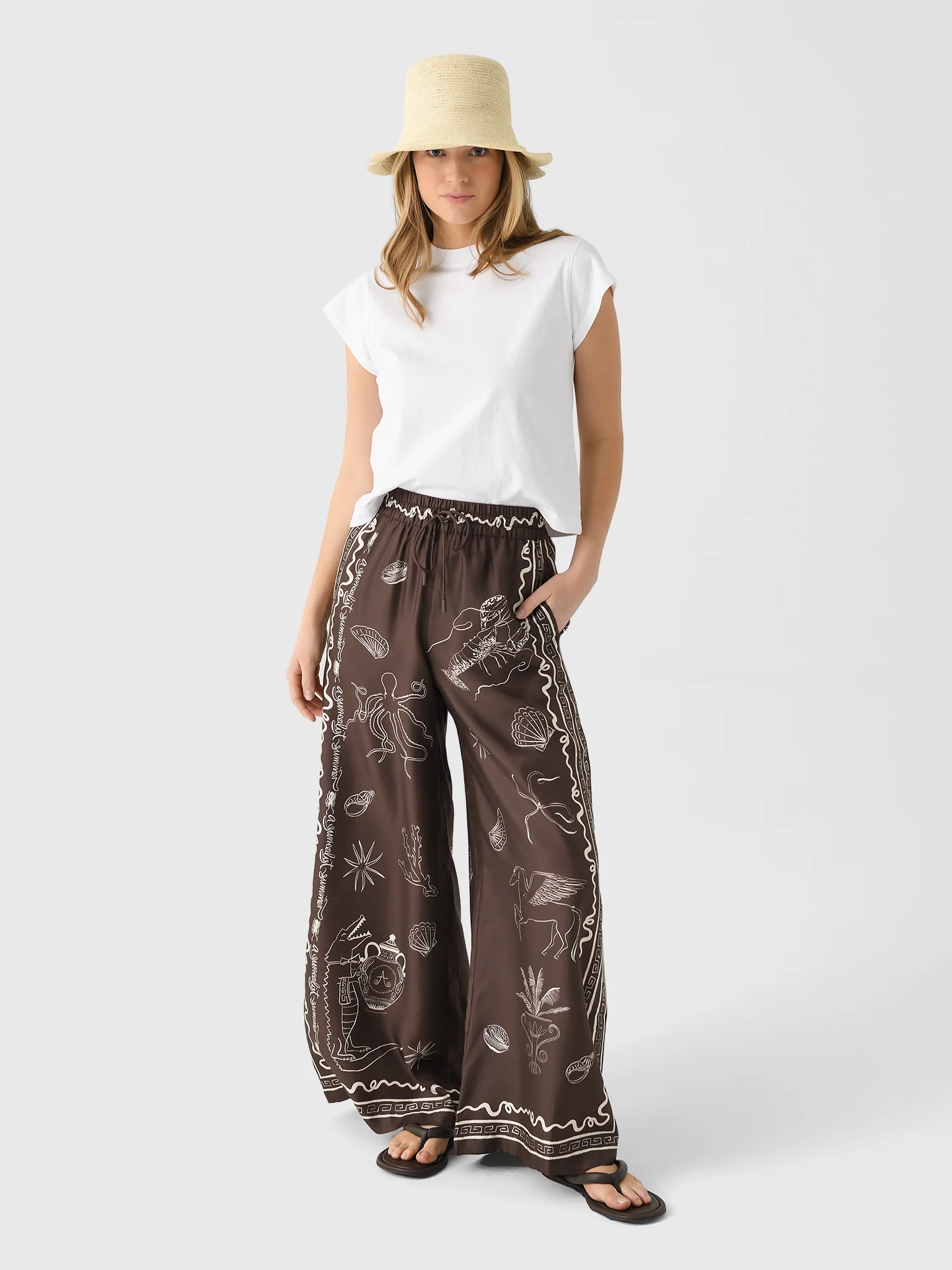 Alemais Women's Sammy Silk Pant - Image 3