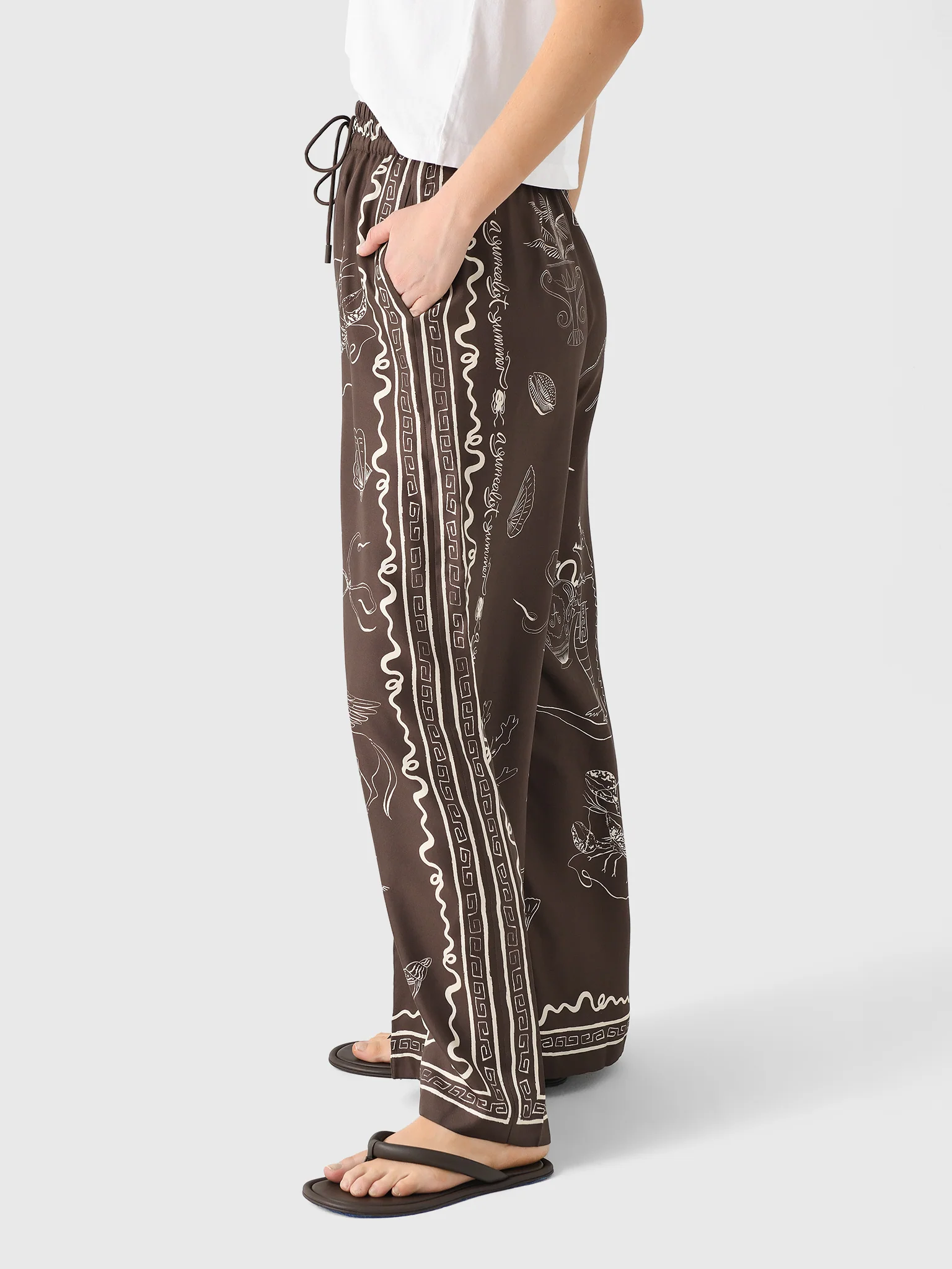 Alemais Women's Sammy Silk Pant - Image 4