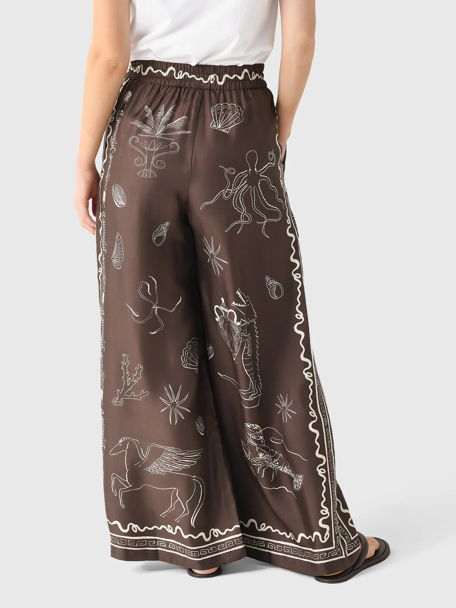 Alemais Women's Sammy Silk Pant - Image 5