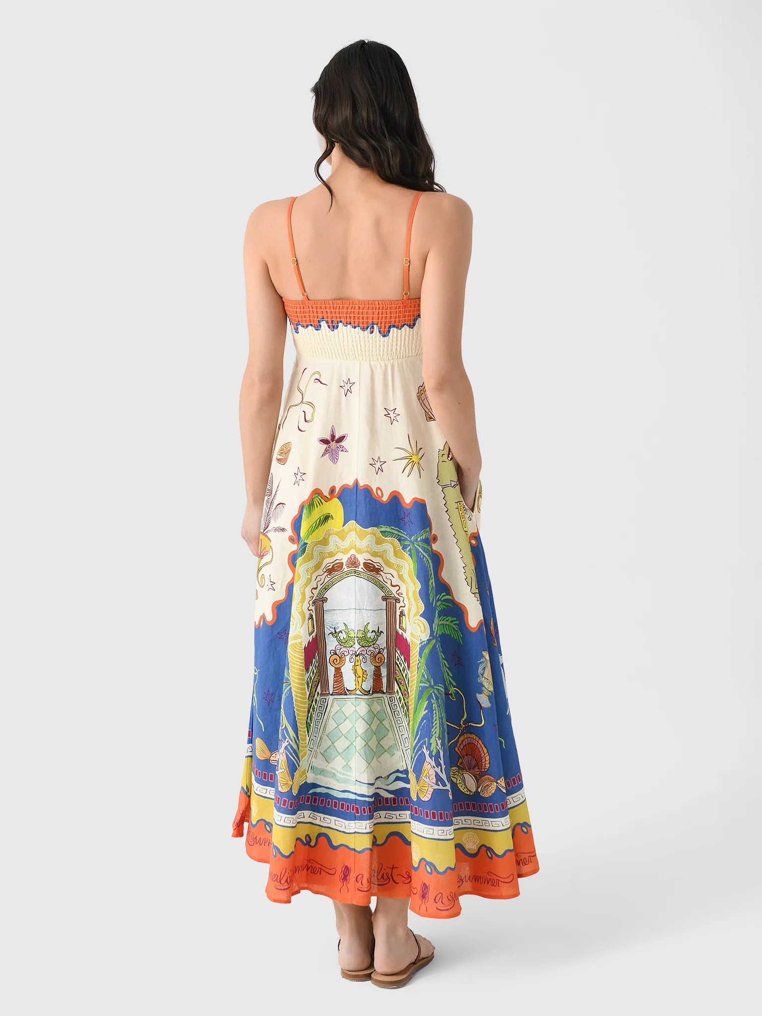 Alemais Women's Surrealist Summer Sundress - Image 3