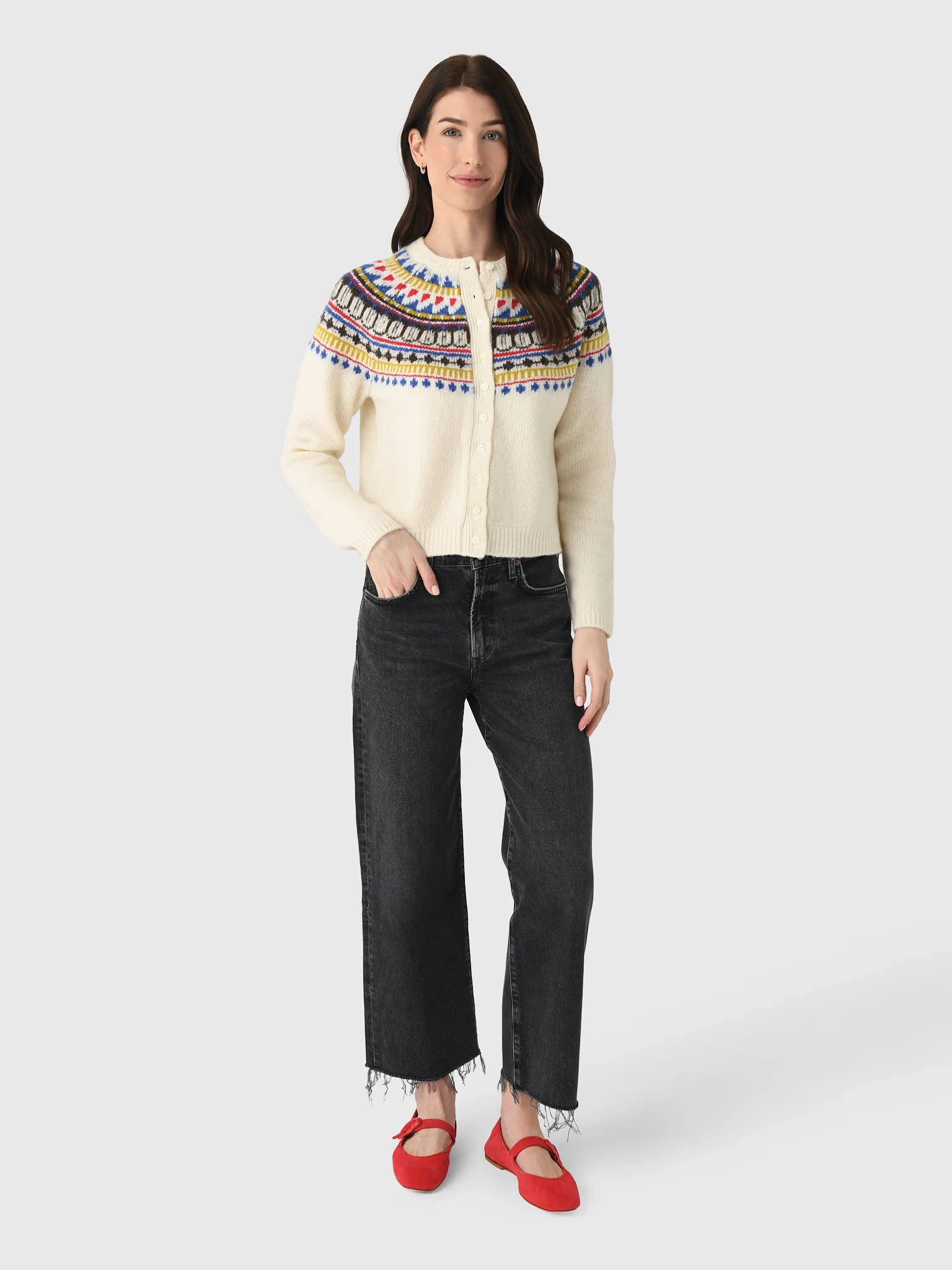 Alex Mill Women's Amina Fairisle Sweater - Image 2