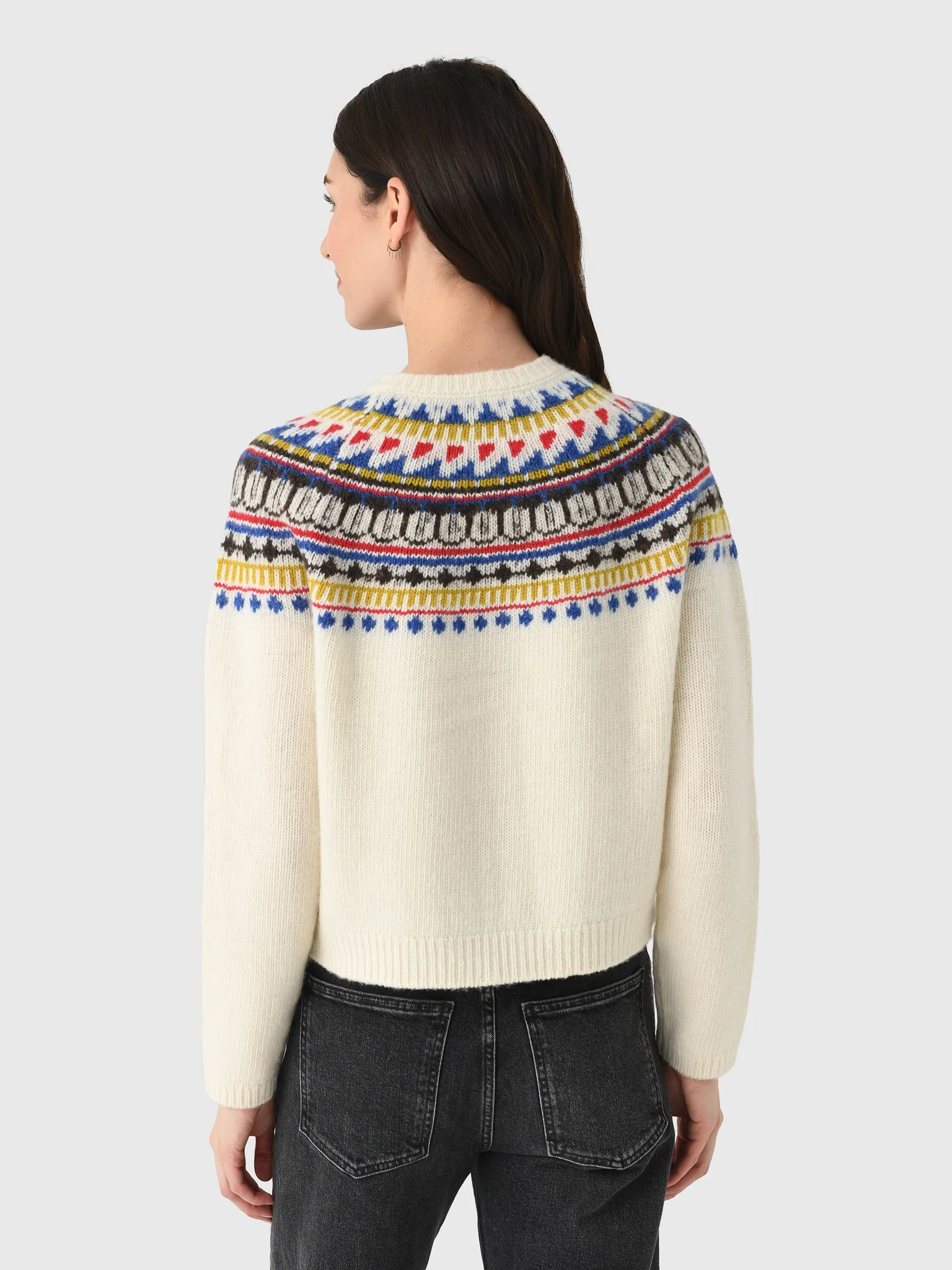 Alex Mill Women's Amina Fairisle Sweater - Image 4