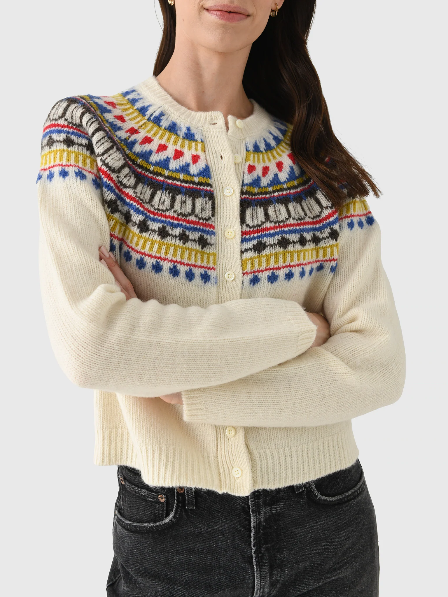 Alex Mill Women's Amina Fairisle Sweater - Image 5