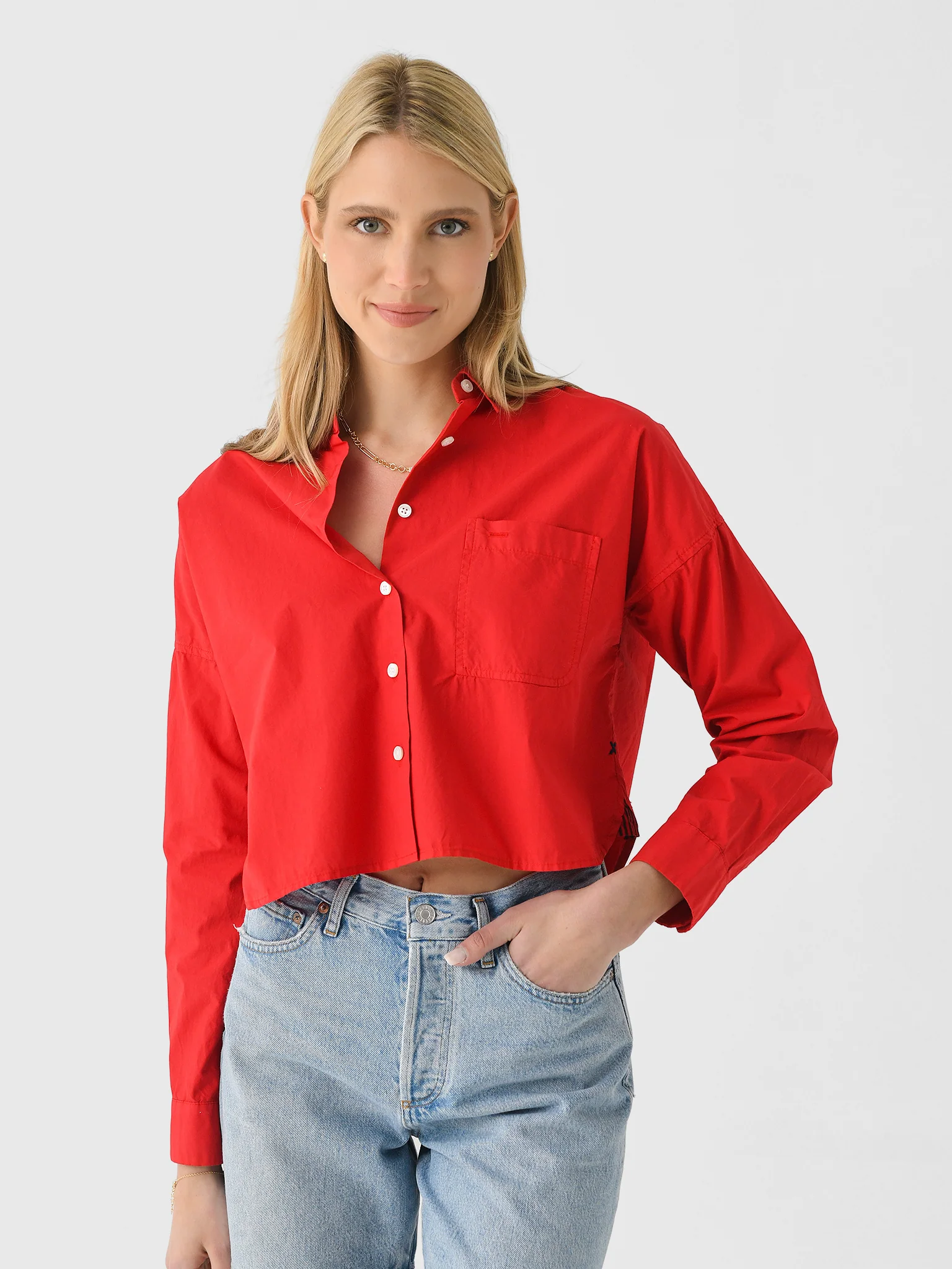 Alex Mill Women's Cropped Jo Shirt