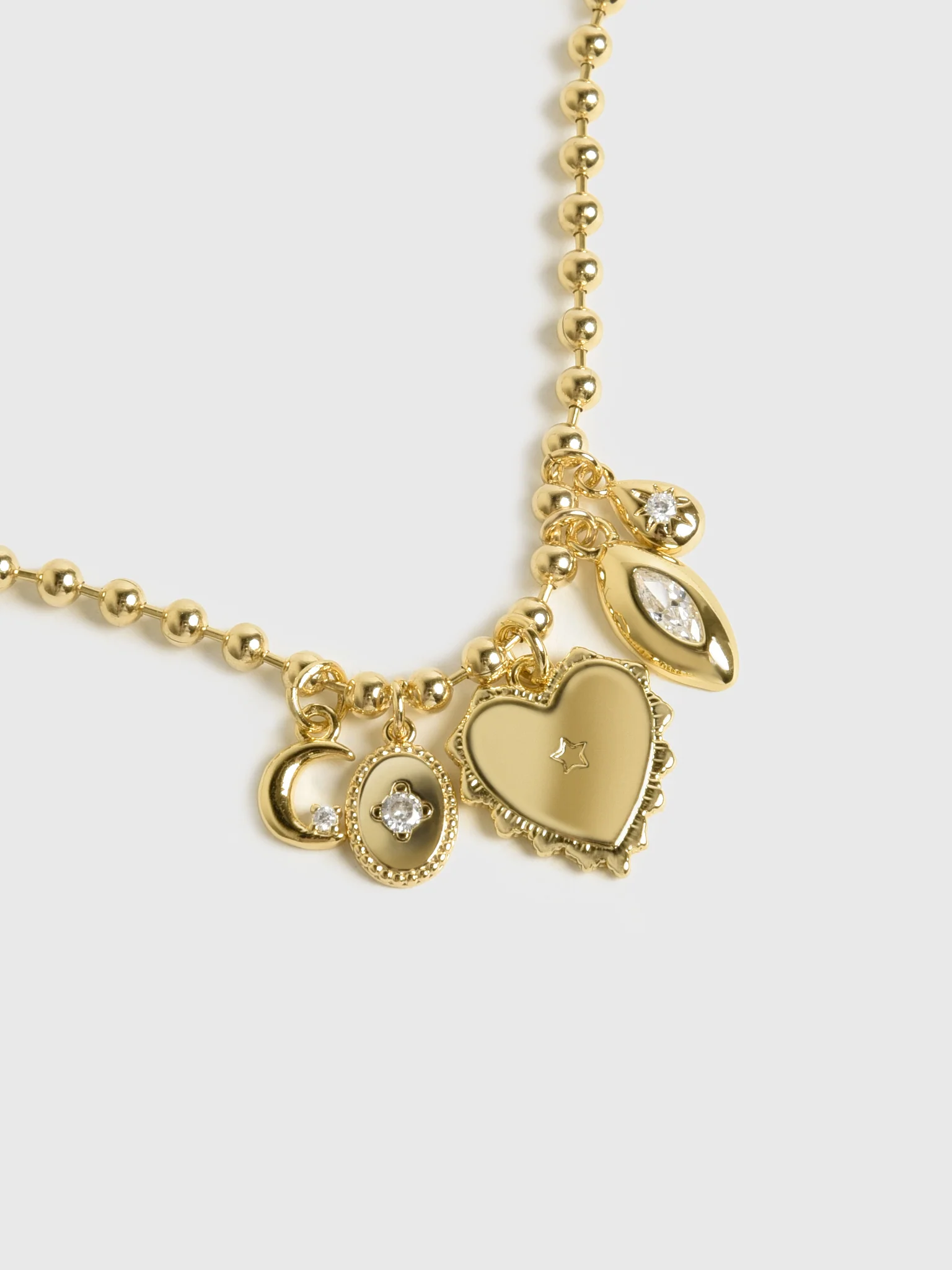 Alexa Leigh Heart Charm Necklace