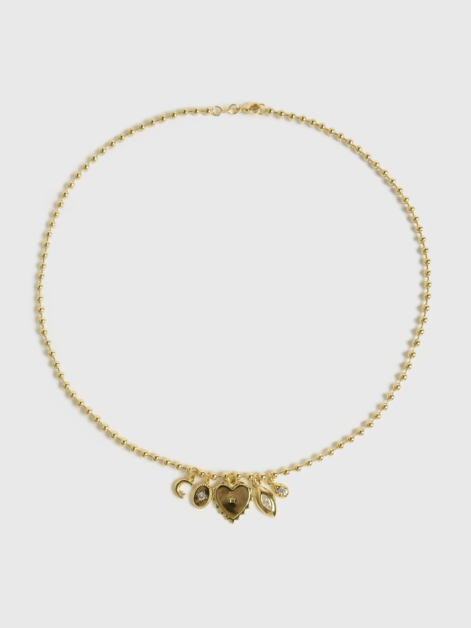 Alexa Leigh Heart Charm Necklace - Image 3