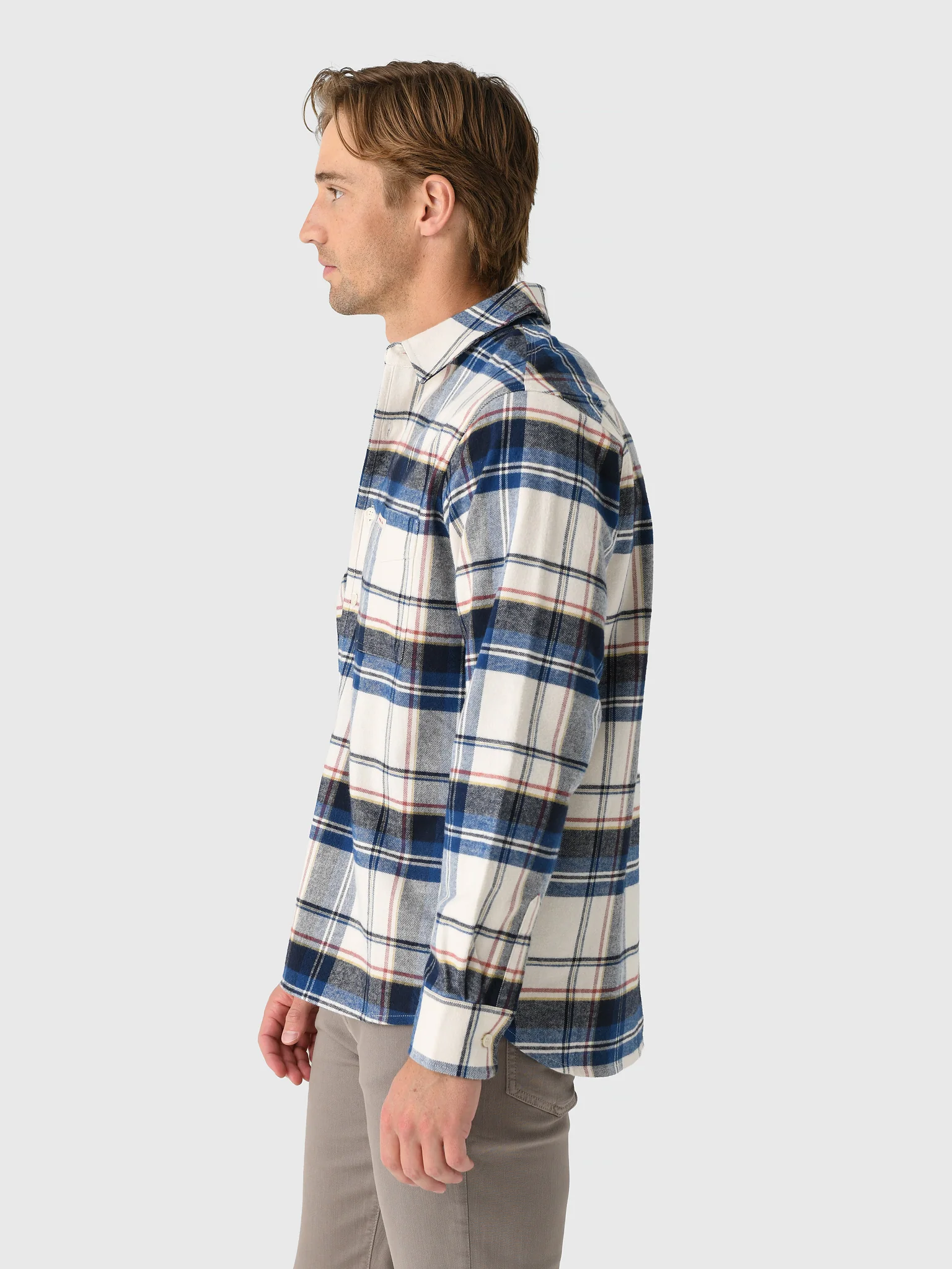 Amundsen Men's Framheim Flannel Pattern Shirt - Image 3