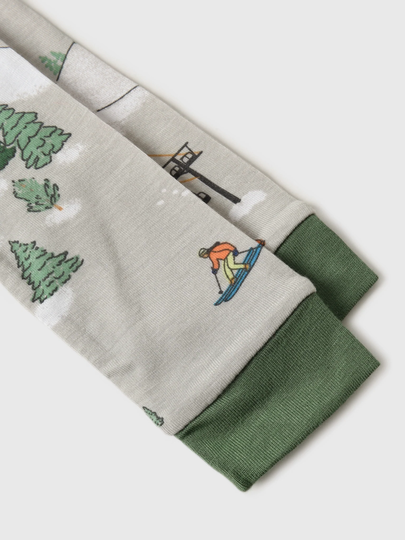 Angel Dear Boys' Winter Fun Skiers Lounge Wear Set - Image 2