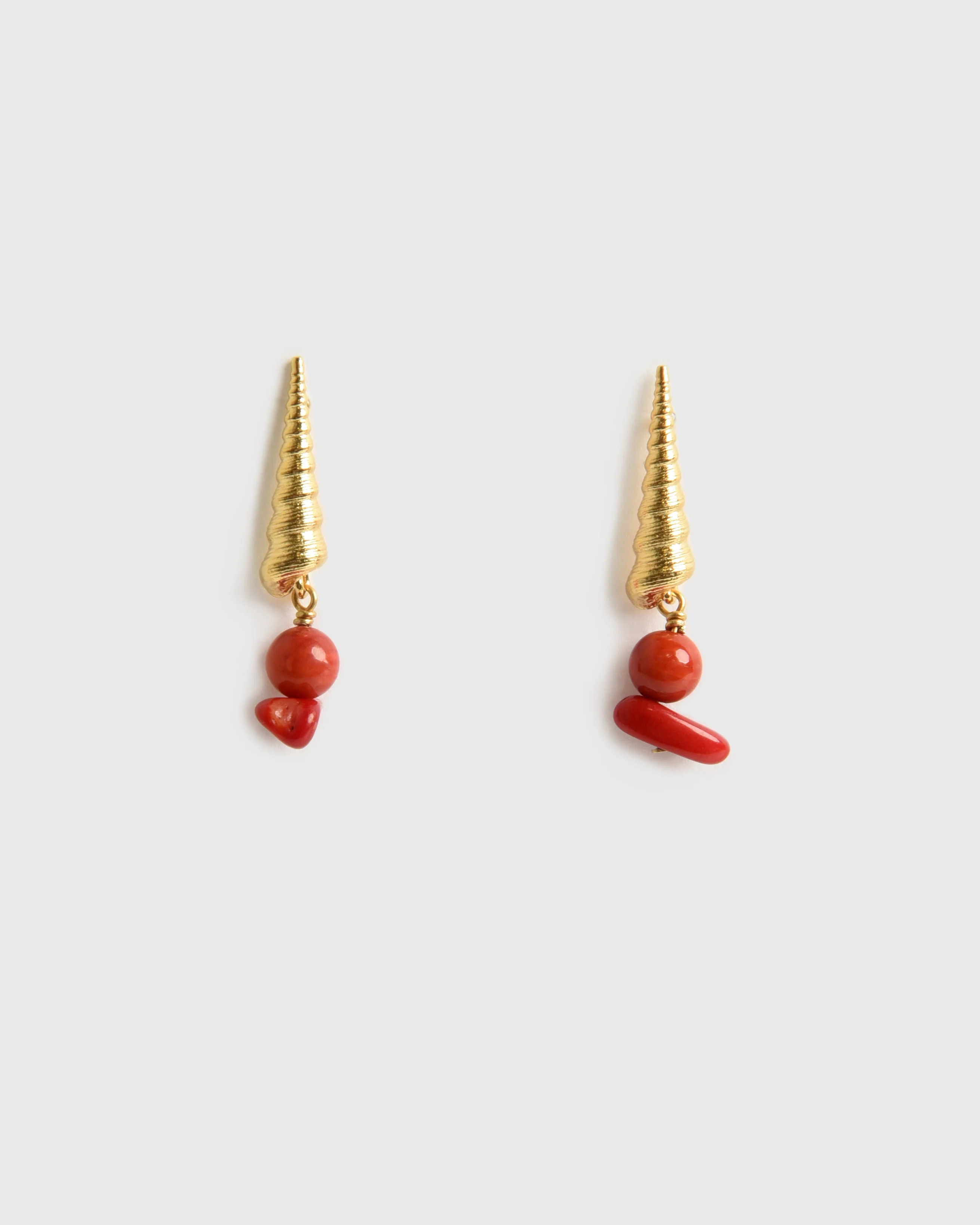 Anni Lu Turret Shell Earrings