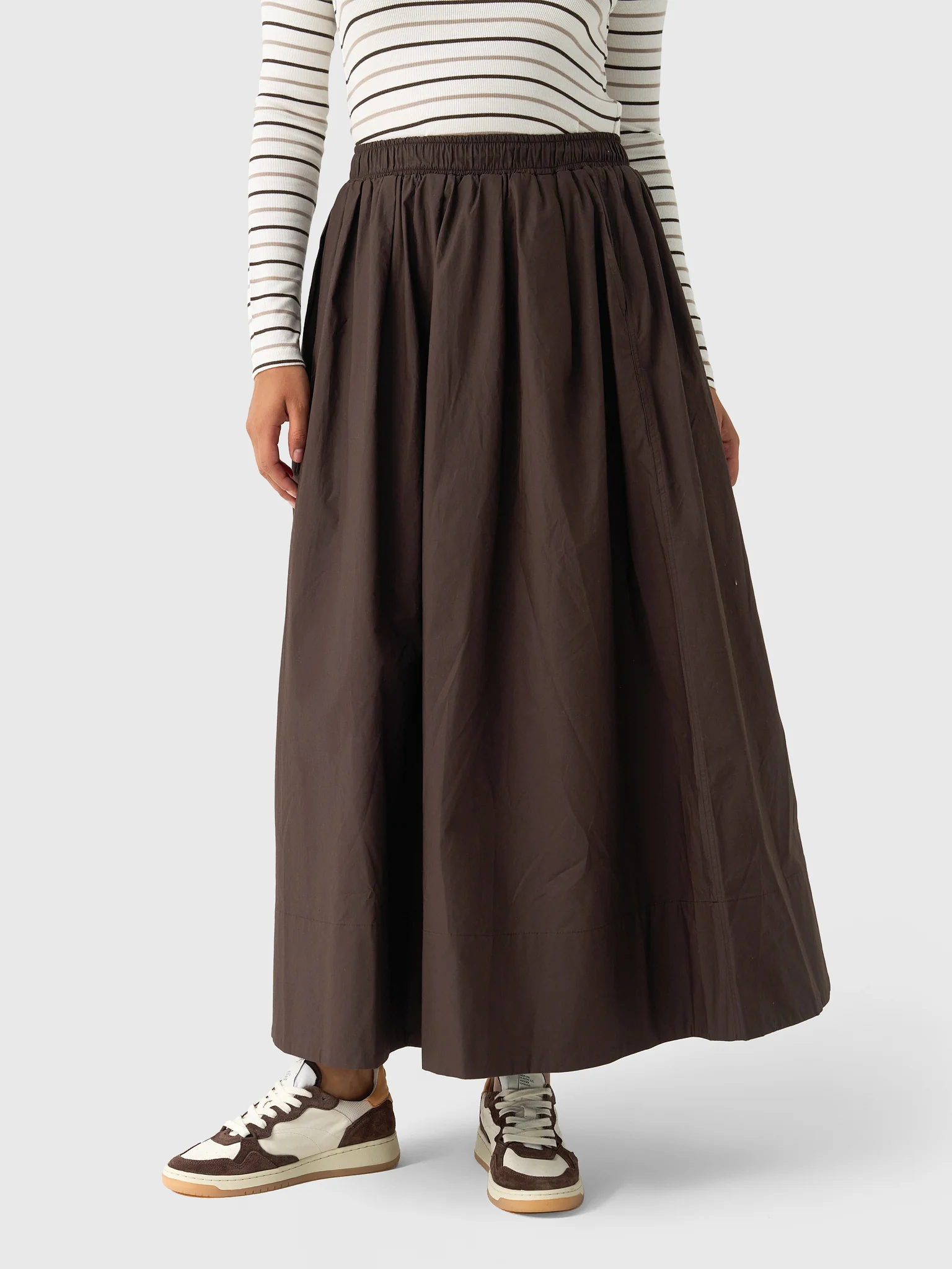 Asher Women's Kate Poplin Pleated Skirt - Image 6