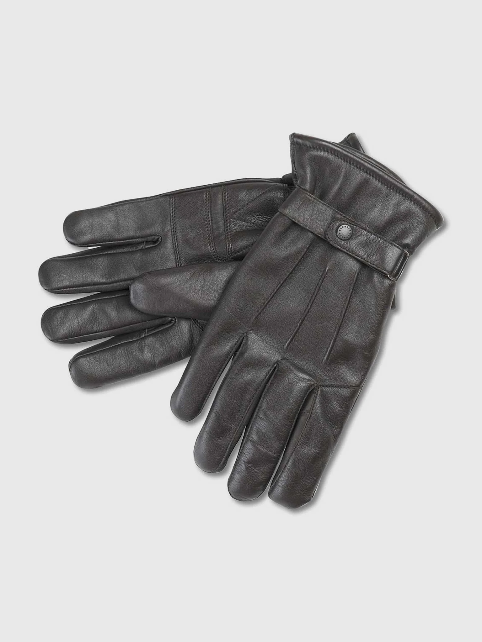 Barbour Men's Burnished Leather Thinsulate Gloves