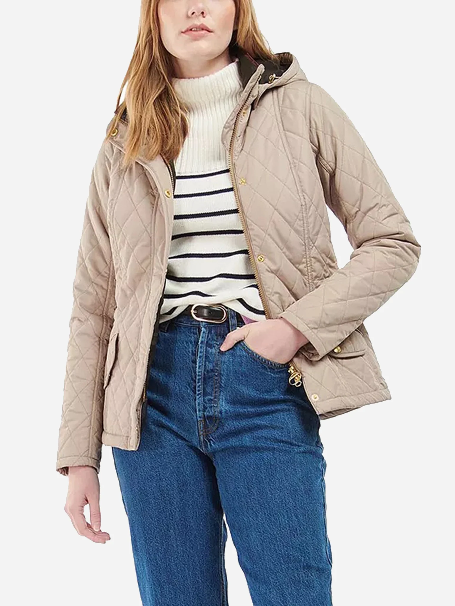 Barbour Women's Millfire Quilted Hooded Jacket - Image 12