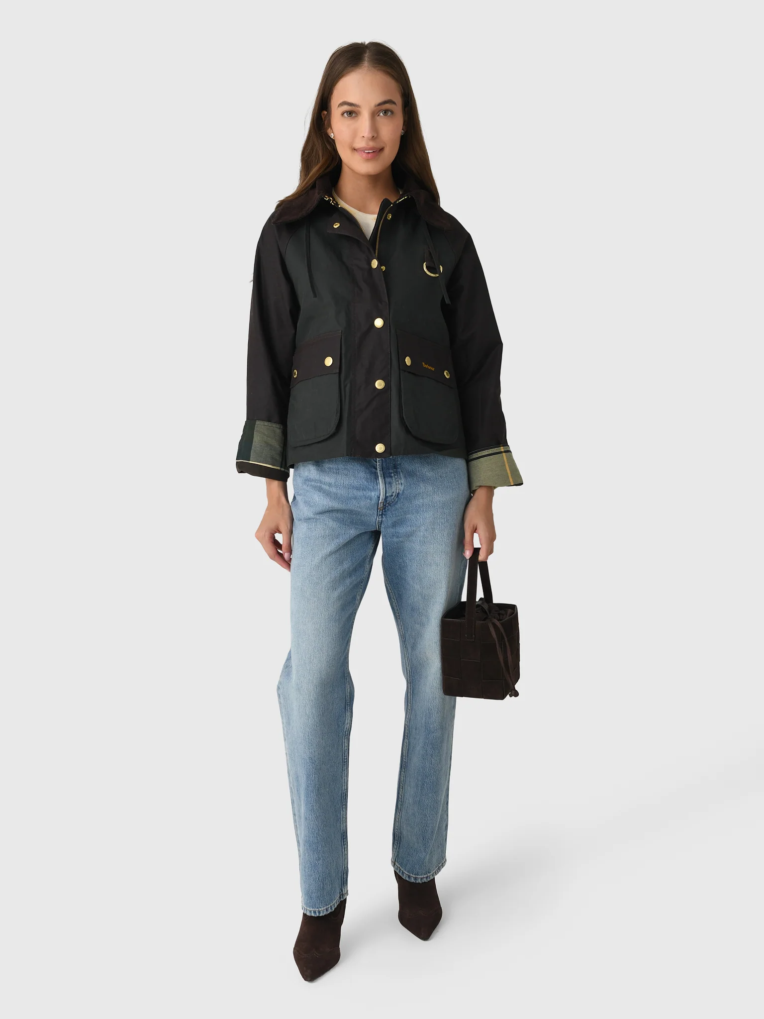 Barbour Women's Reighton Spey Waxed Jacket - Image 2