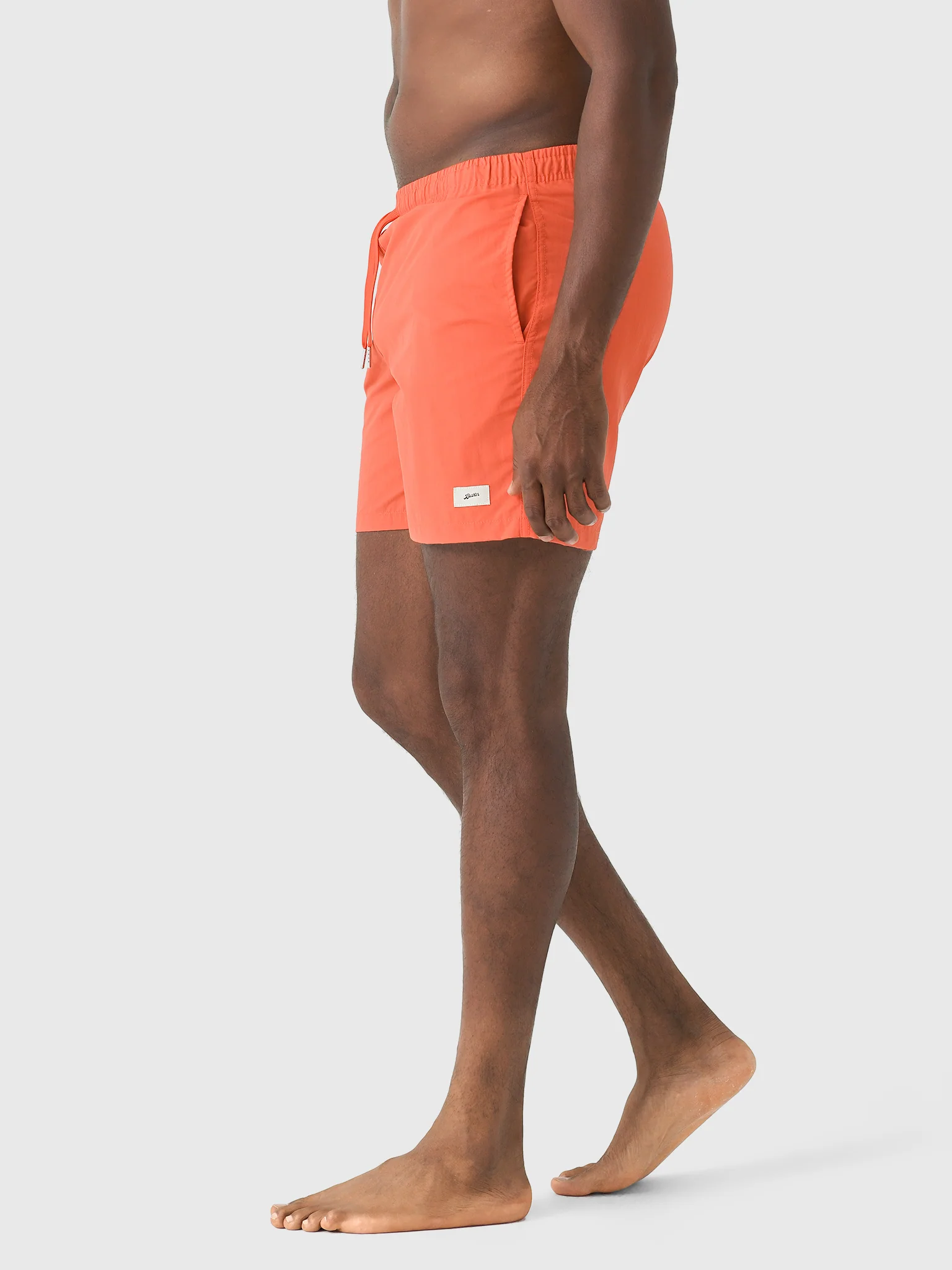 Bather Men's Solid Chili Swim Trunk - Image 3