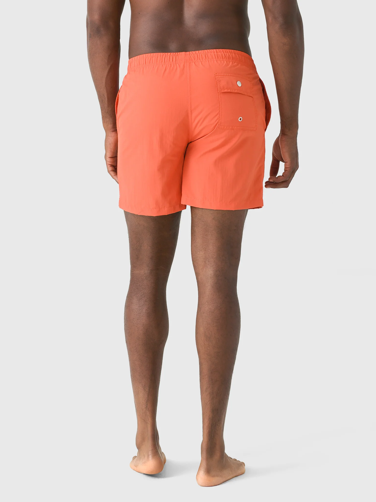 Bather Men's Solid Chili Swim Trunk - Image 4