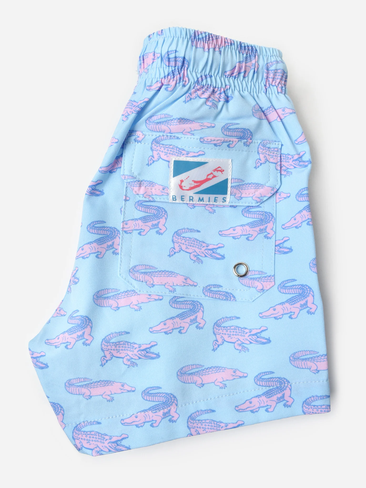 Bermies Boys' Crocodile Cove Swim Trunk - Image 3