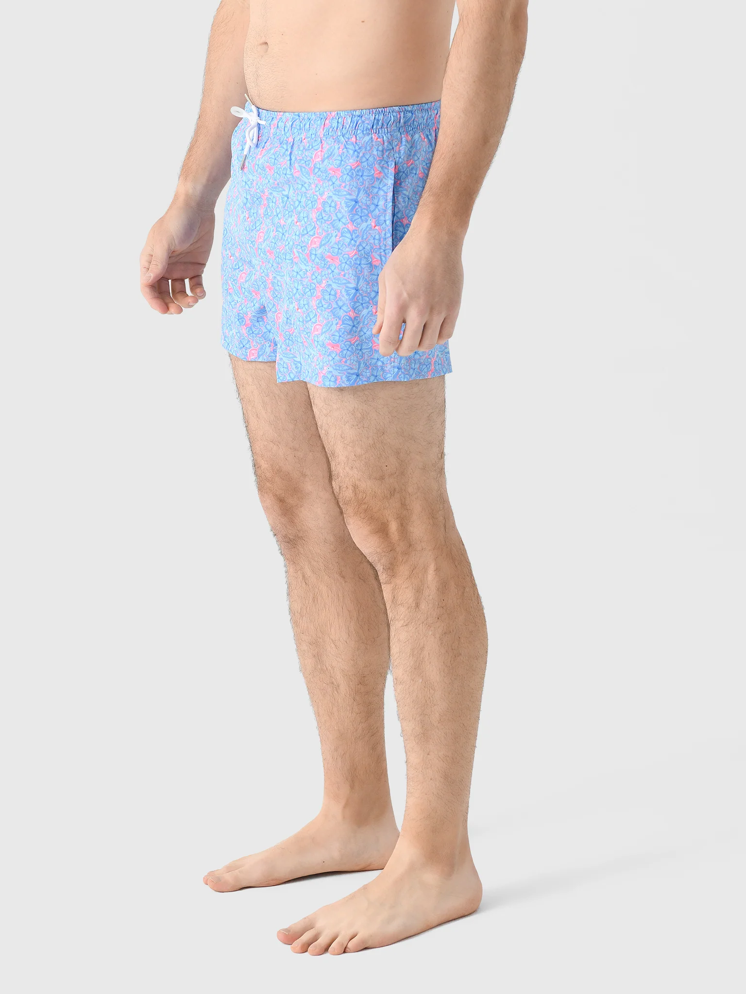Bermies Men's Floral Swim Trunk - Image 3